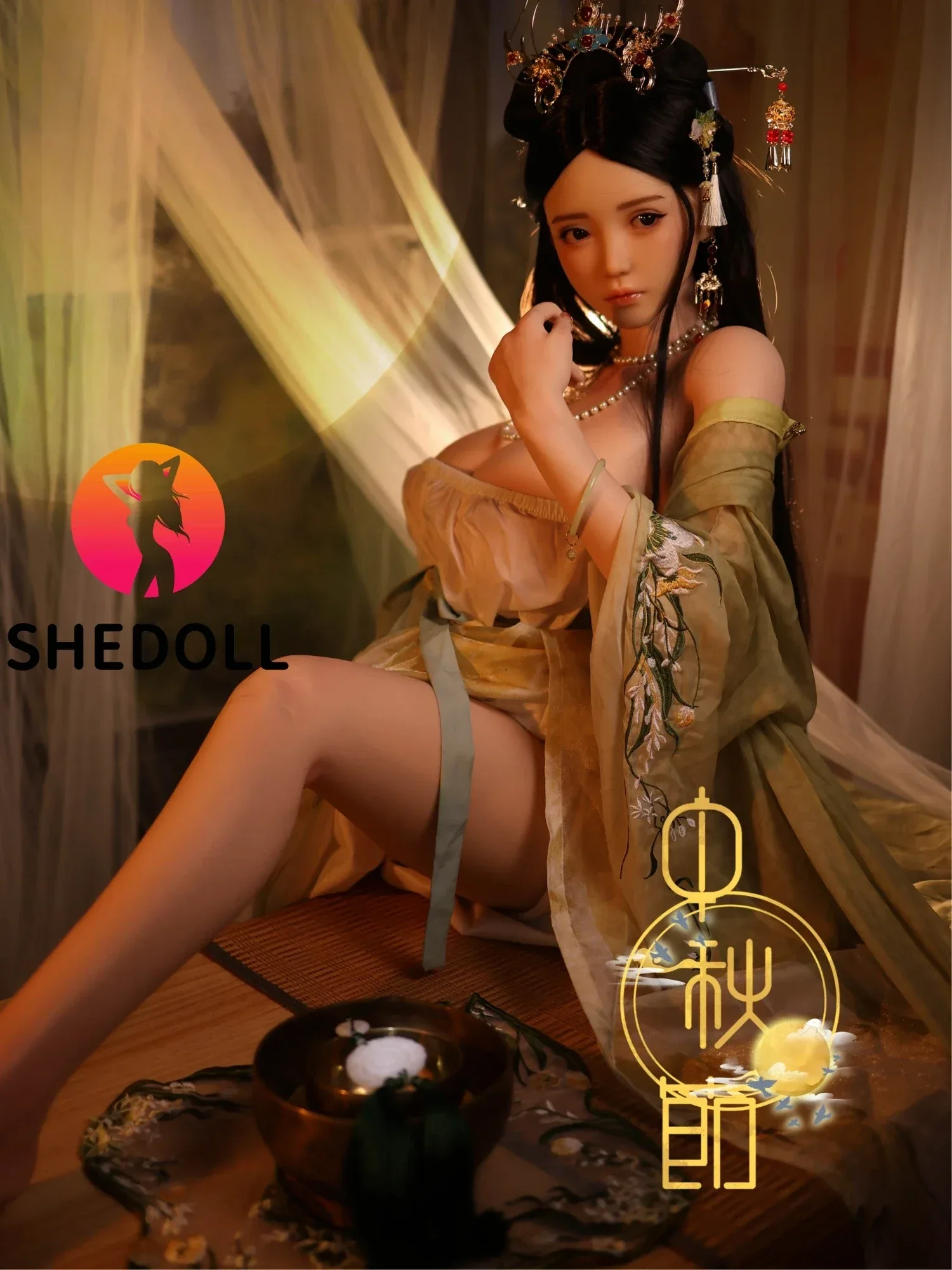 F6031—163cm\/5ft4-51kg H Cup Asian Silicone Sex Doll | SHEDOLL view 6