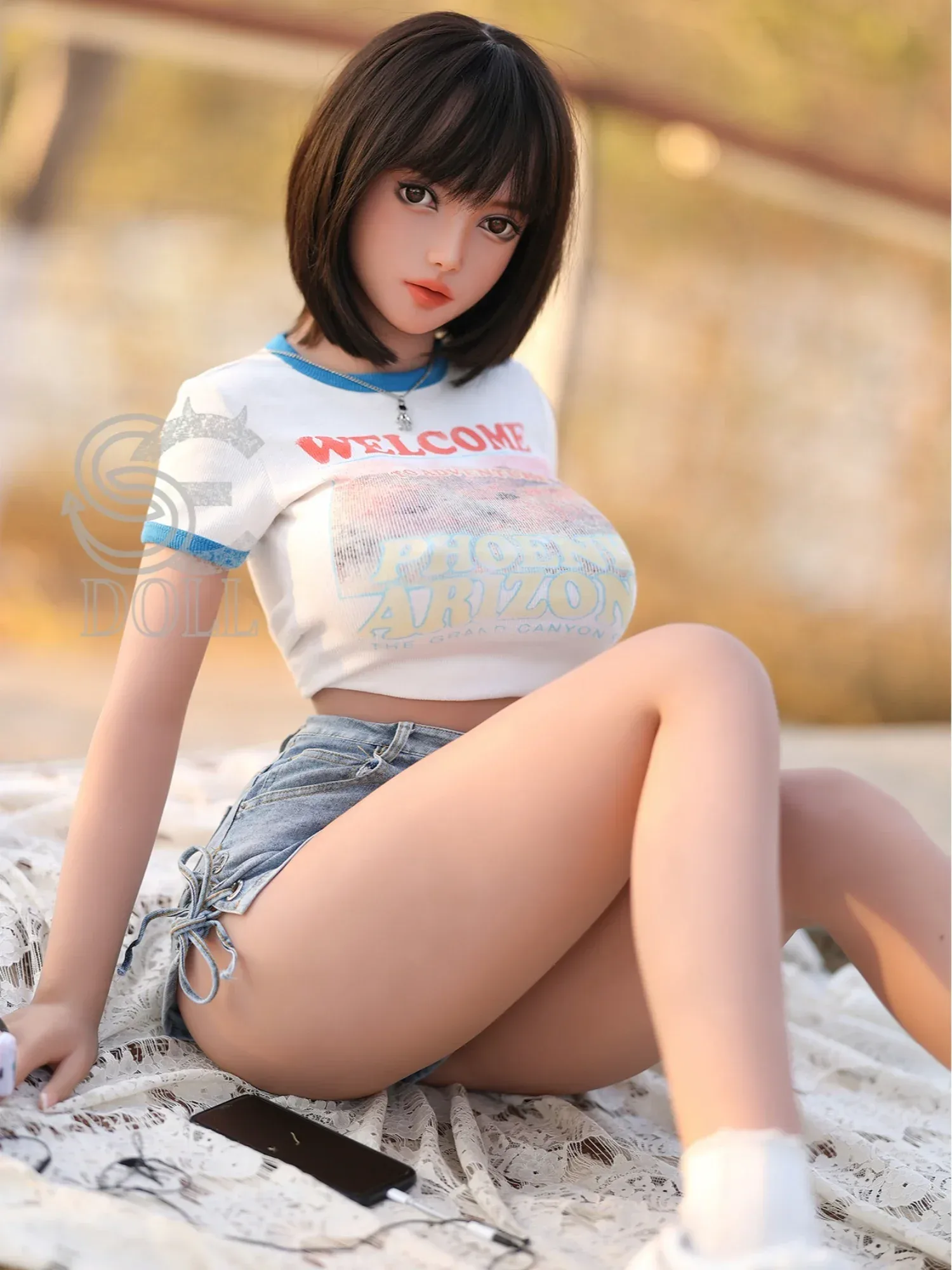 F3690-161cm(5.3ft)-35kg Stella F Cup TPE Brunette Asian Chinese Girl Love Doll|SE Doll view 9