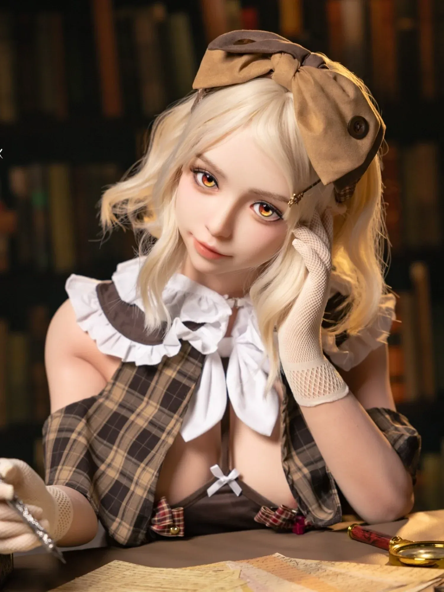 F6077—156cm\/5ft1-44kg E Cup Asian ROS Silicone Sex Doll | SHEDOLL view 4
