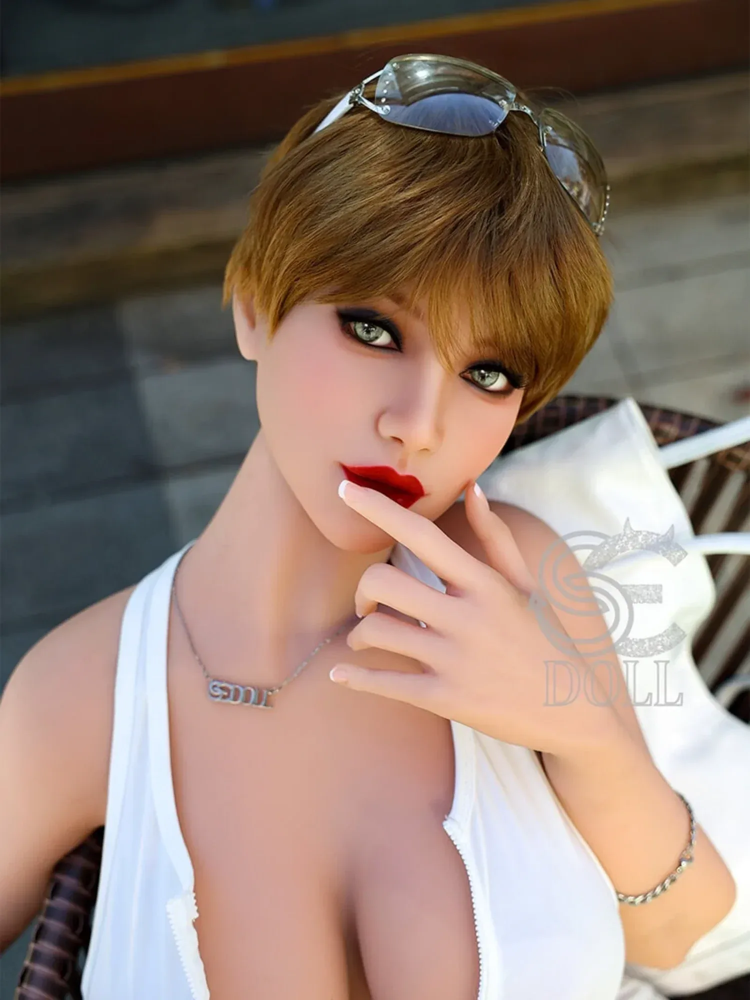 F4544—157cm(5ft1)-41kg Nidalee.E H Cup TPE Sexy European Fit Nude AI Sex Doll | SE Doll view 9