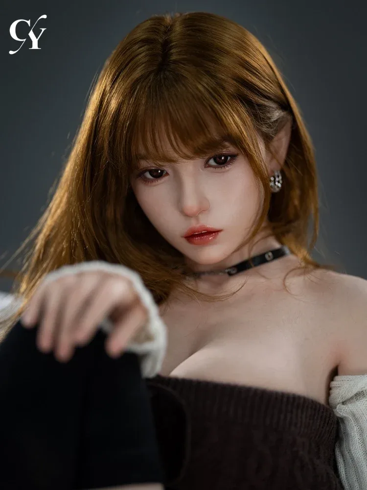 F7673—157cm\/5ft2-34kg D Cup Silicone Asian Realistic Sex Doll with ROS Head | TOP-CYDOLL view 2