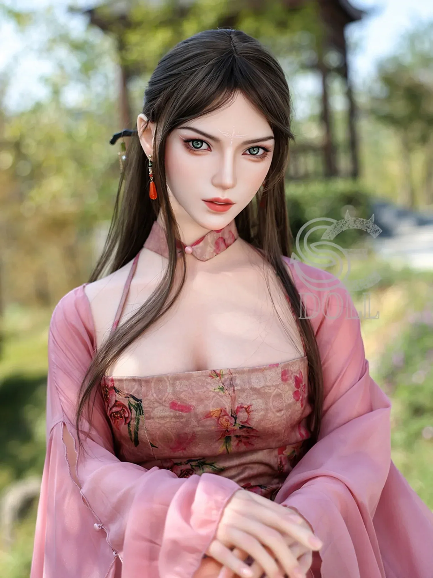 F4673-163cm(5.3ft)-33kg Bridget.C E Cup Silicone Asian Chinese Adult Robotic Sex Doll Sex｜SE Doll