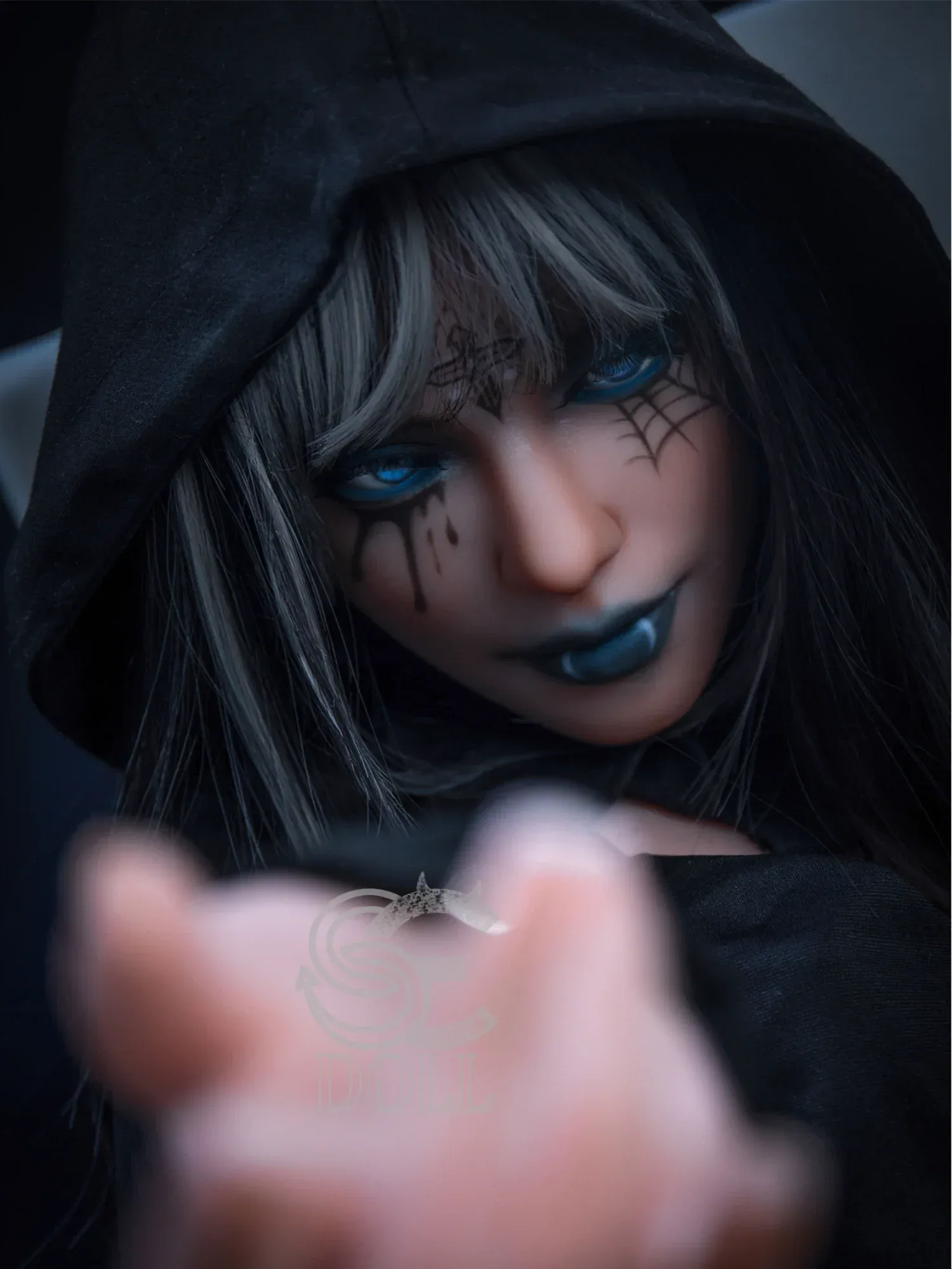 F3737-166cm(5ft5)-34.5kg Heloise C Cup TPE Fantasy Anime Dark Girl Sex Dolls|SE Doll view 7