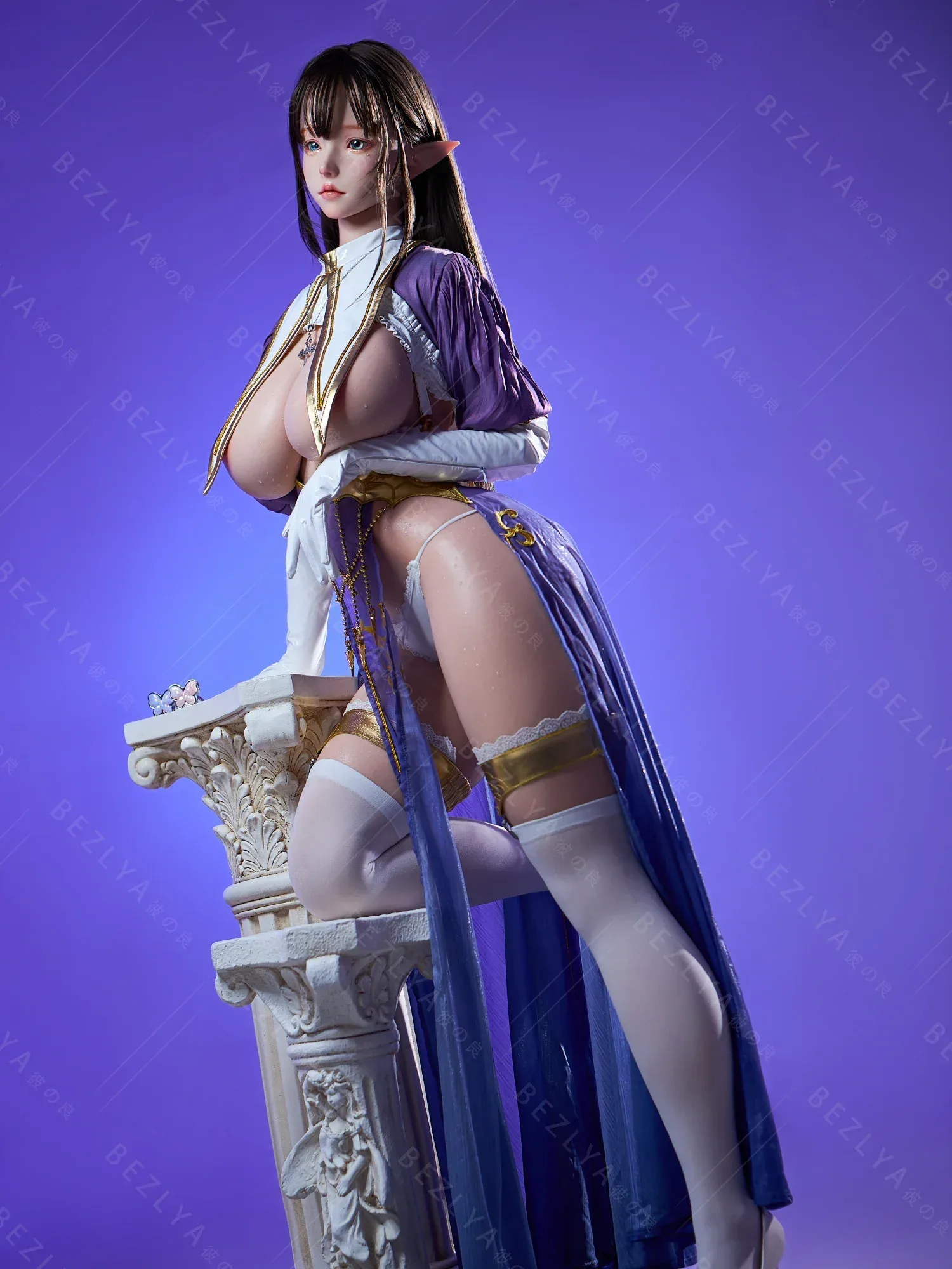 F5940-157cm(5.2ft)-36.2kg 2.2cf K Cup ROS Asian Chinese Silicone Sex Doll|AITIA Doll view 7