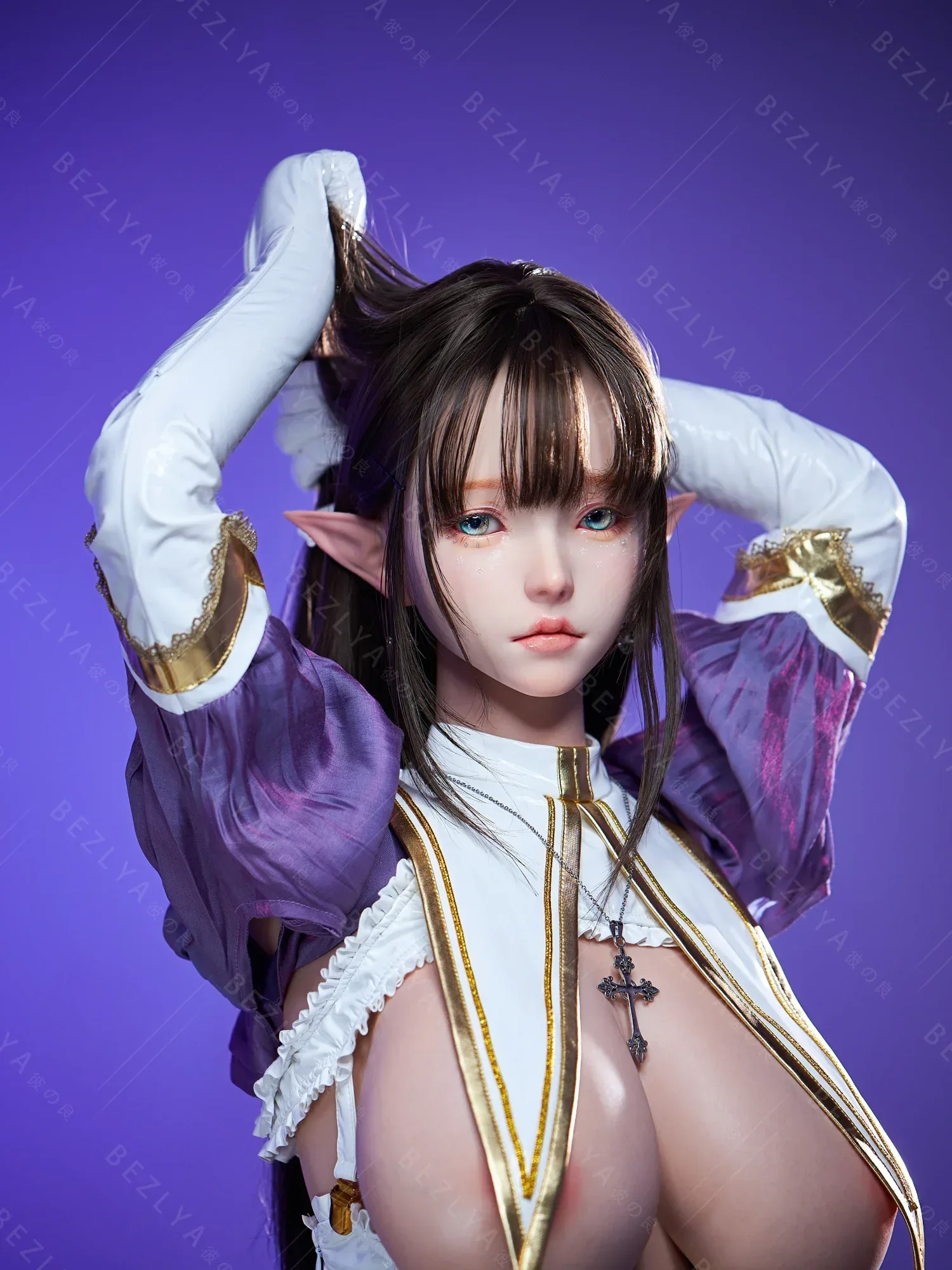 F5940-157cm(5.2ft)-36.2kg 2.2cf K Cup ROS Asian Chinese Silicone Sex Doll|AITIA Doll view 10