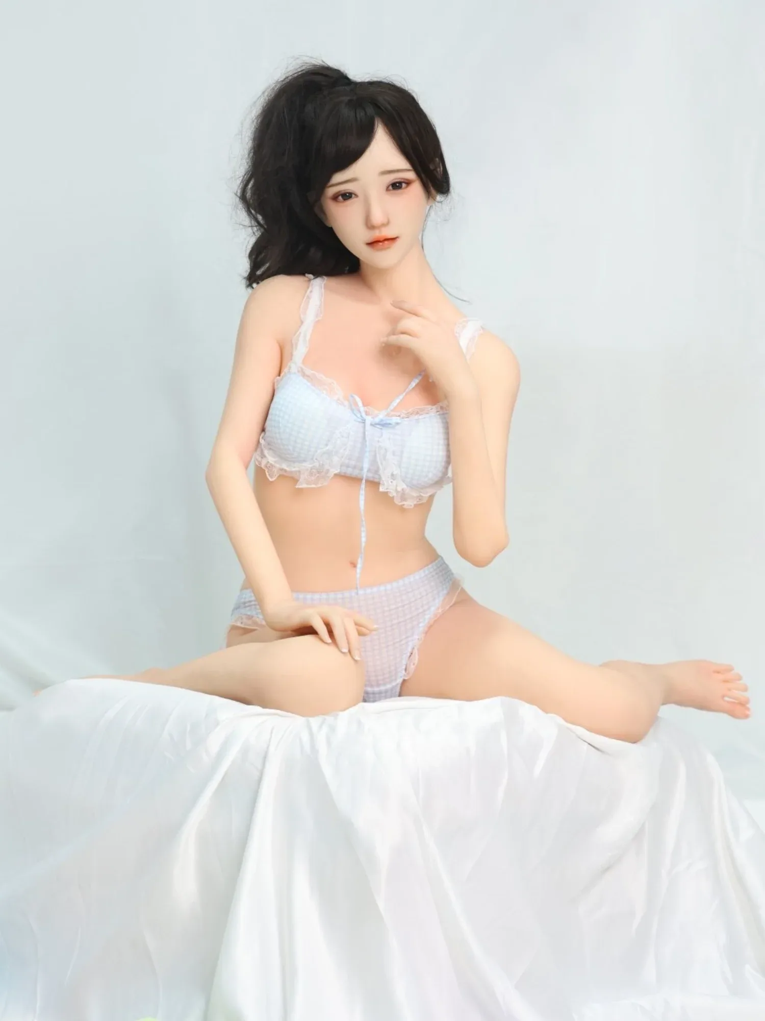 F5881—158cm\/5ft2-38kg C Cup Asian Silicone Head TPE Body Sex Doll | SHEDOLL view 5
