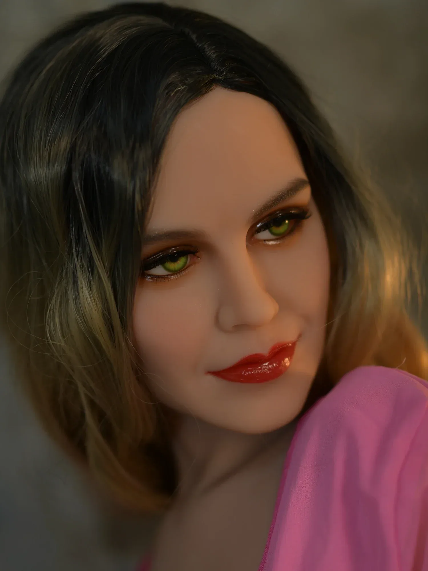 F3876-166cm\/5ft5 A Cup Light Yellow Eyes TPE Sex Doll | HR Doll view 2
