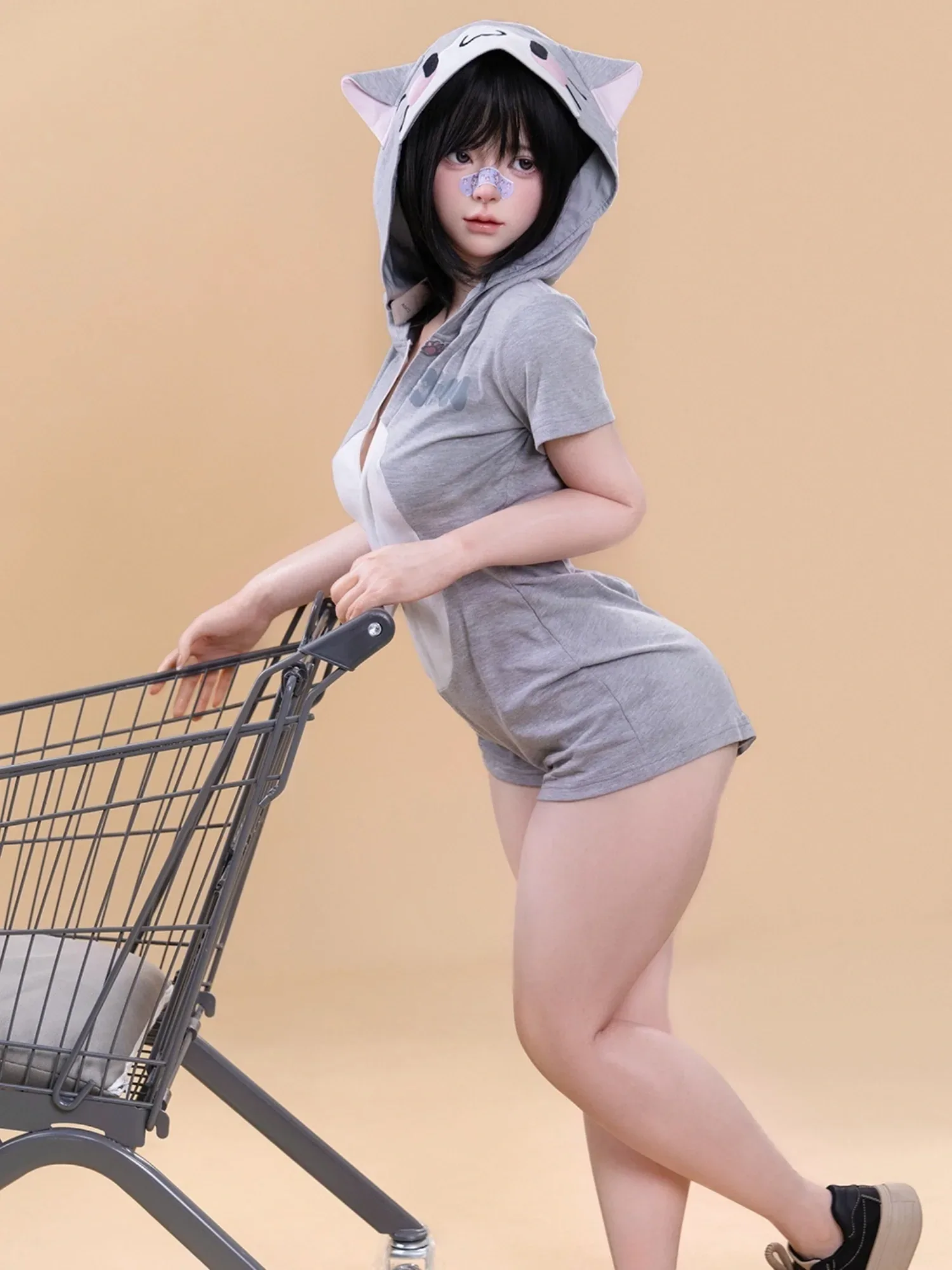 F6329—82.7lbs Firefly Diary A Cup Silicone Cute Young Asian Sex Doll 151cm \/ 4ft9 Small Breasts view 6