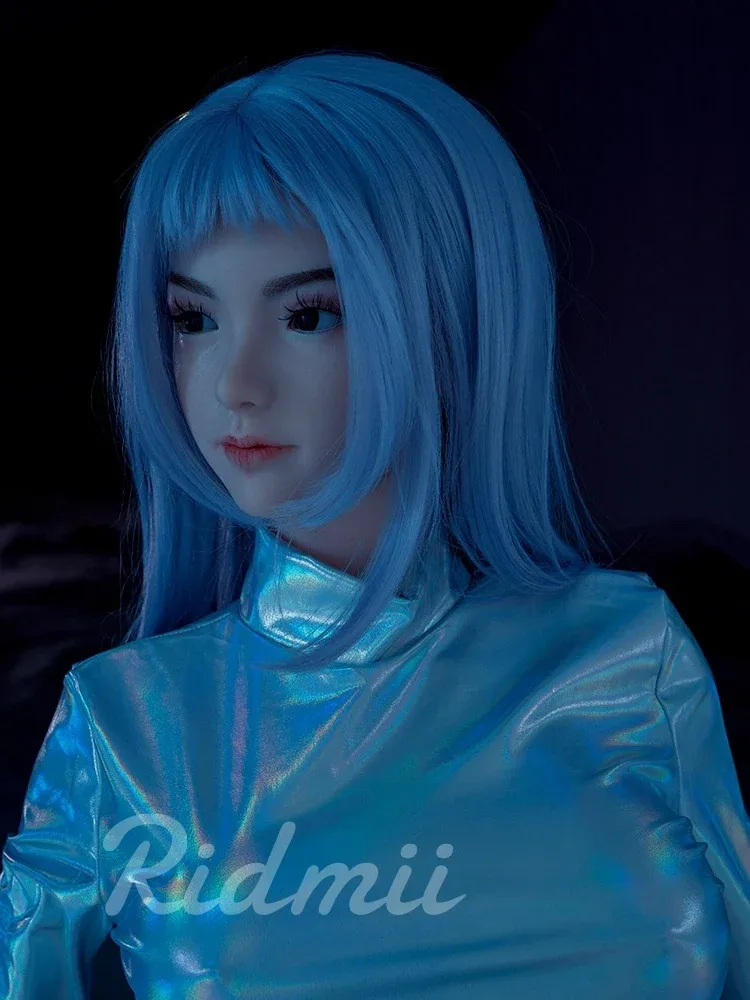 F7564-163cm\/36kg Silicone Head TPE Body Full Size Adult Sex Doll Lia | Ridmii