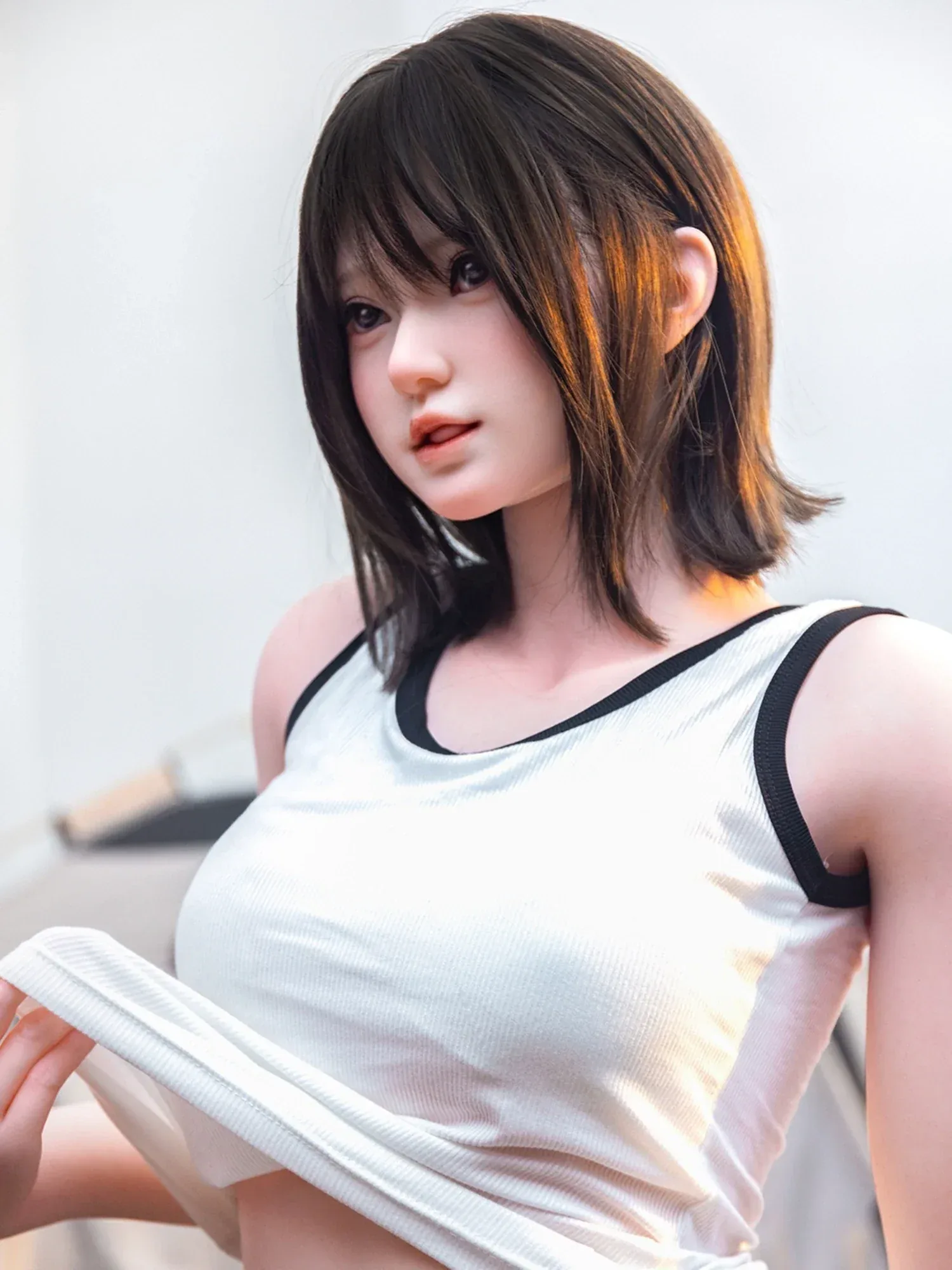 F5787—161cm\/5ft3-36.5kg A Cup Silicone Asian Sex Doll | Firefly Diary view 5