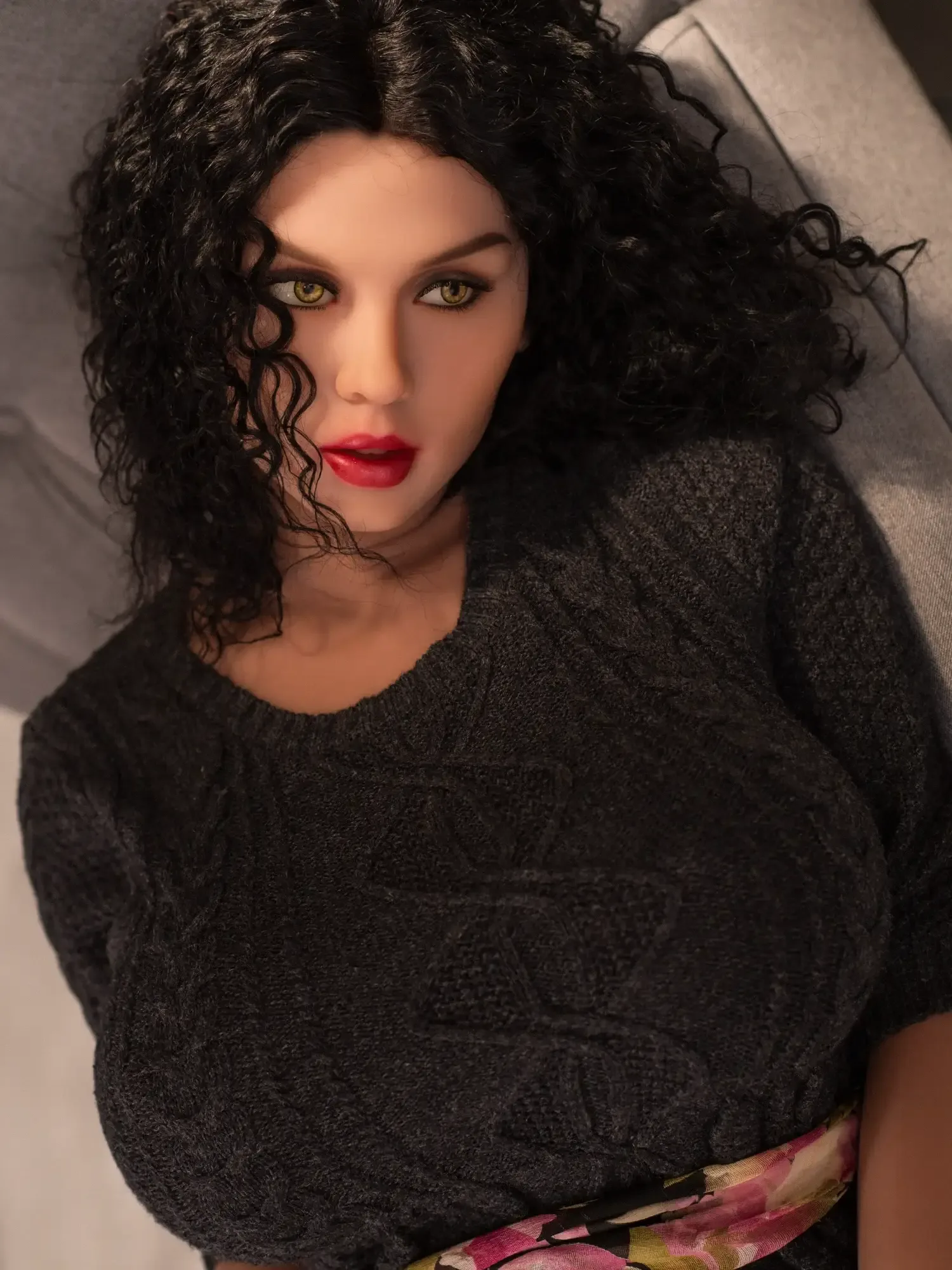 F3377-171cm\/5ft7(44kg) Rania H Cup TPE Latina Large Breast Naked Sex Doll | YL Doll view 4