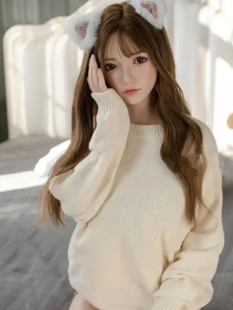 F5012-160cm\/5ft3 D Cup Snowy Asian Cute Silicone Sex Doll | JX Doll view 8