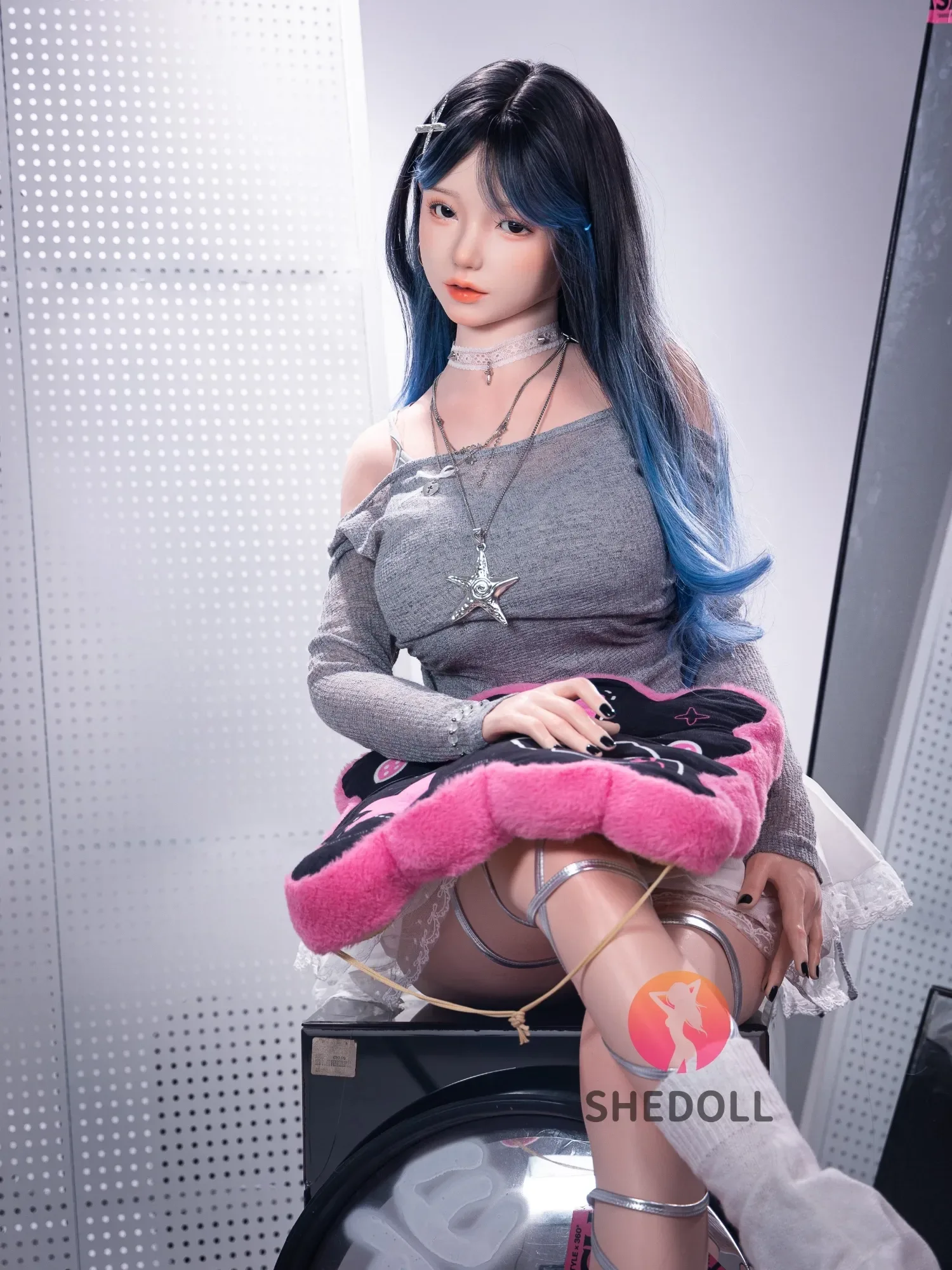 F6172—168cm\/5ft5-47kg D Cup Lifelike Asian ROS Silicone Sex Doll | SHEDOLL view 7