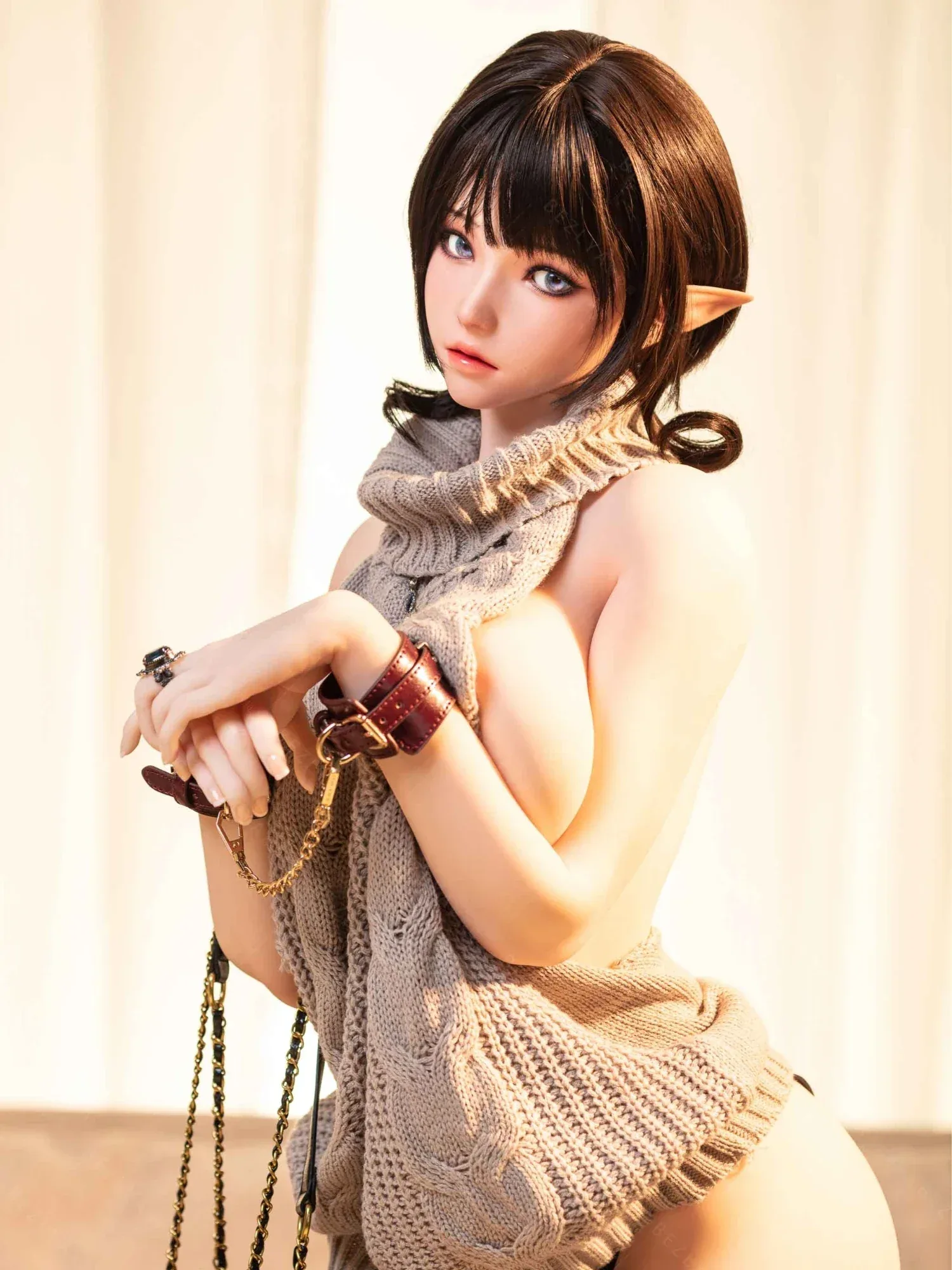 F7159-155Mcm(5.1ft)-40kg 2.0 G Cup Asian Robot Anime Silicone Head Chinese Sex Doll|Bezlya Doll view 6