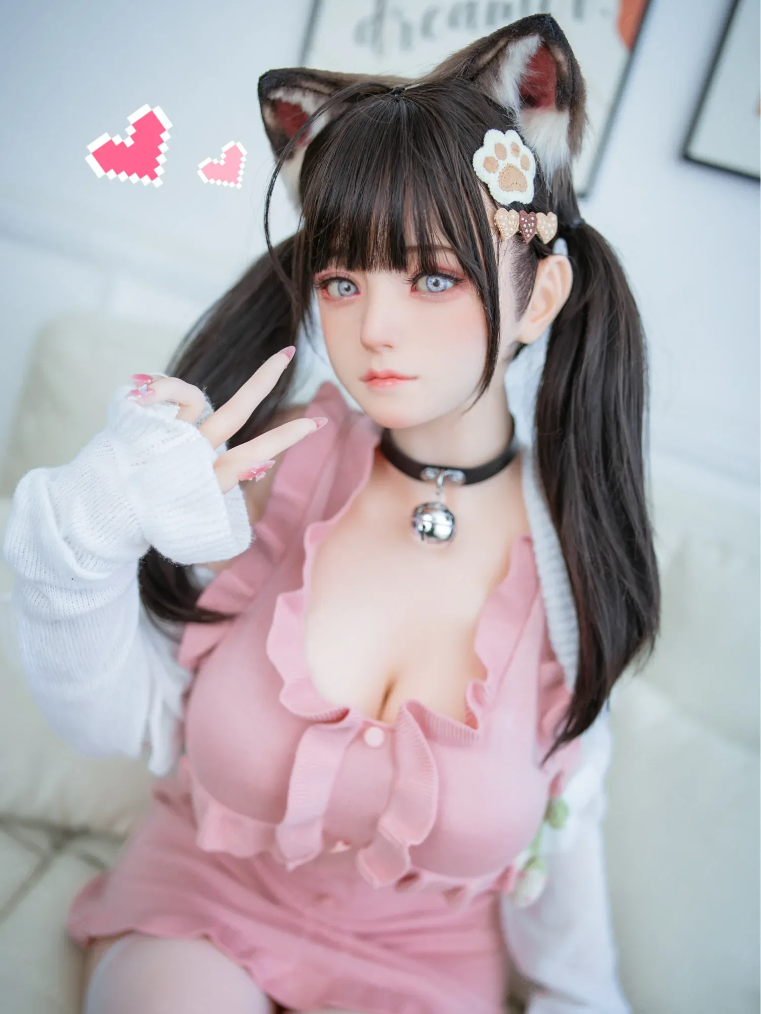 F4795-155Mcm(5.1ft)-40kg 2.0 G Cup Asian Robot Anime Silicone Head Cute Teen Sex Doll｜Bezlya Doll