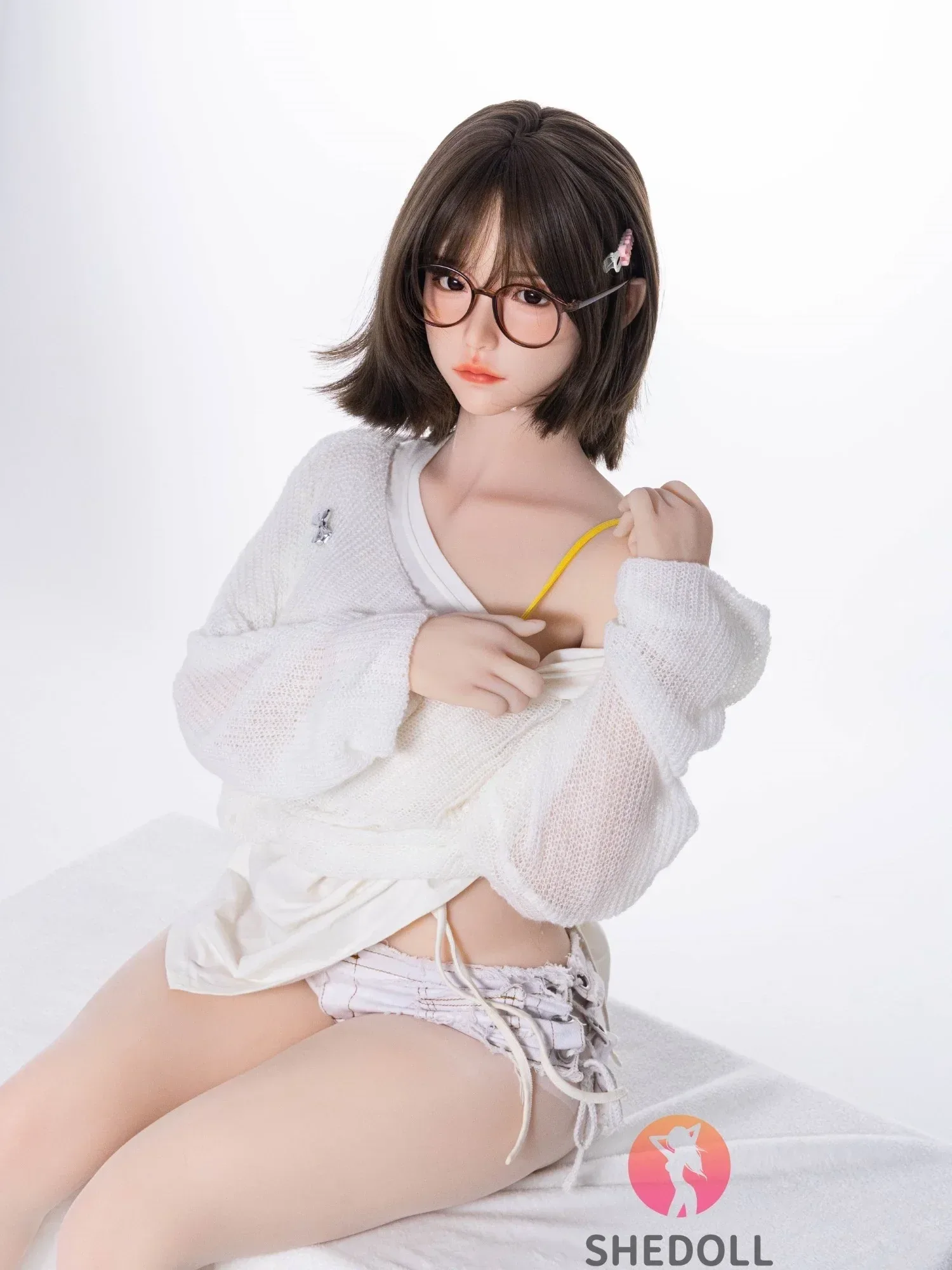 F6093—167cm\/5.5ft-45kg D Cup Asian ROS Silicone Head TPE Body Sex Doll | SHEDOLL view 12