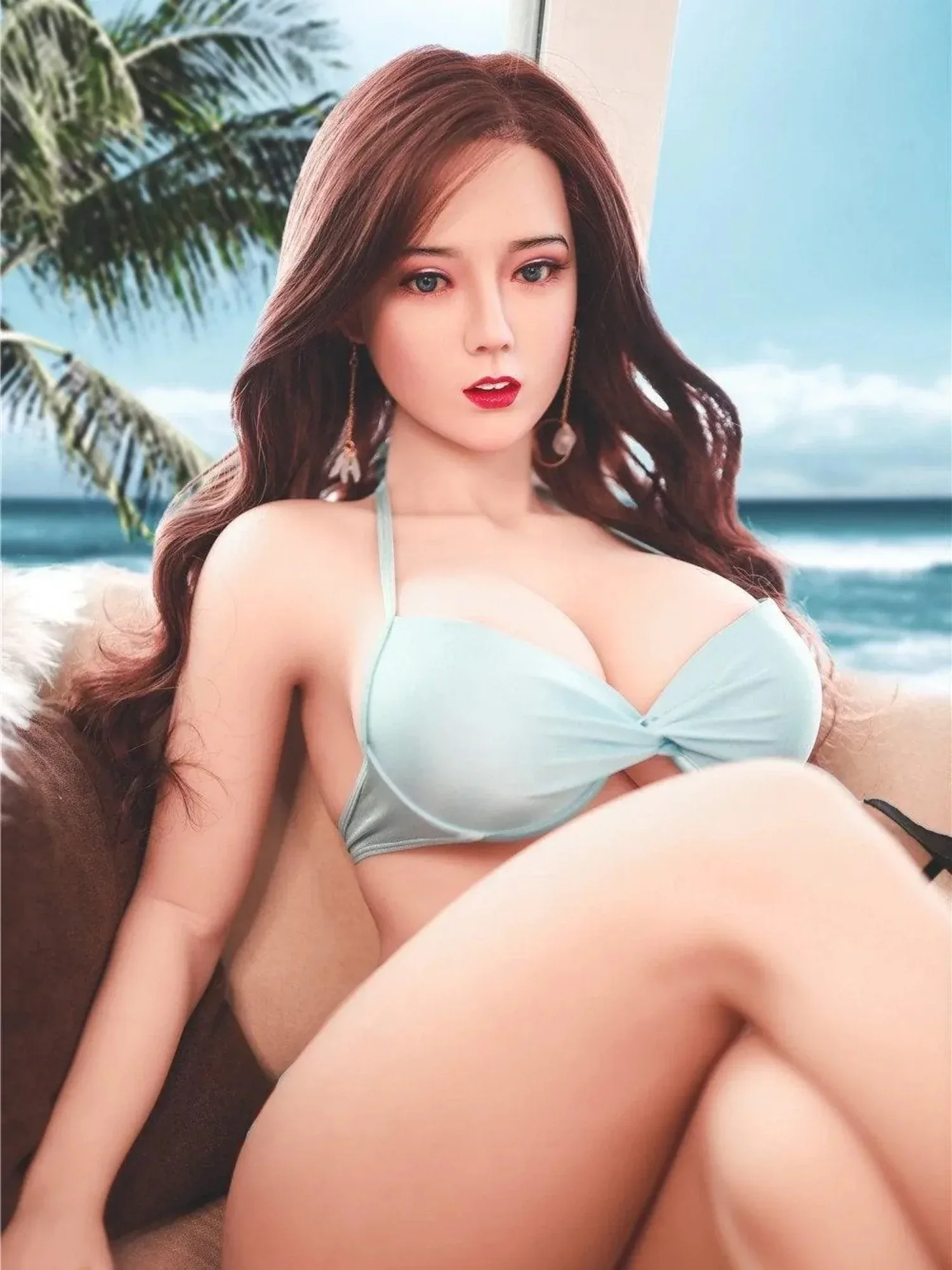 F6249-165cm(5ft4)-36kg  Large Breasts TPE Realistic Sex Doll | Rui Mei view 4
