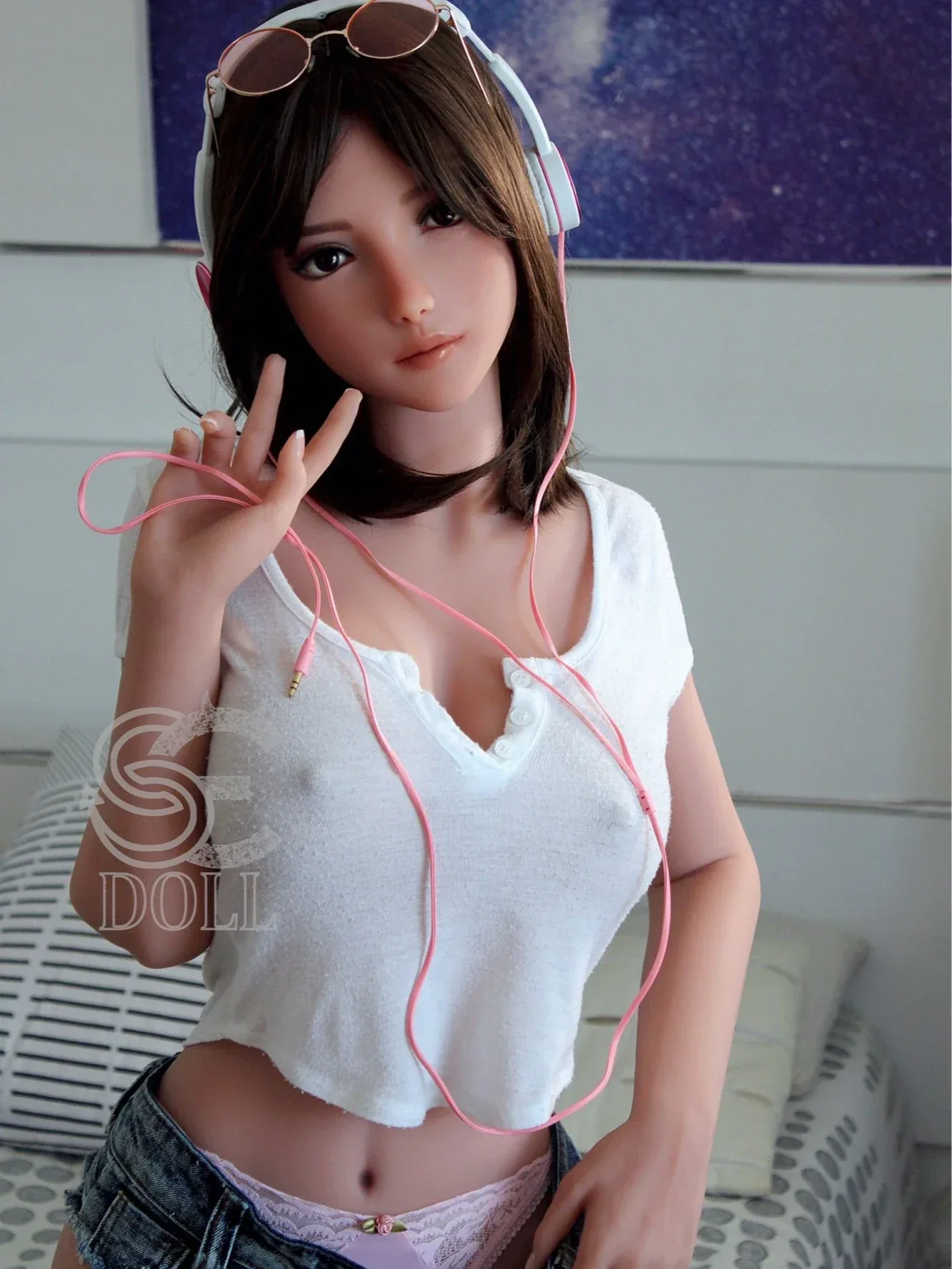 F2149- 161cm(5.3ft)-35kg Tracy F Cup TPE Robotic Chinese Anime Girl Love Doll |SE Doll view 5