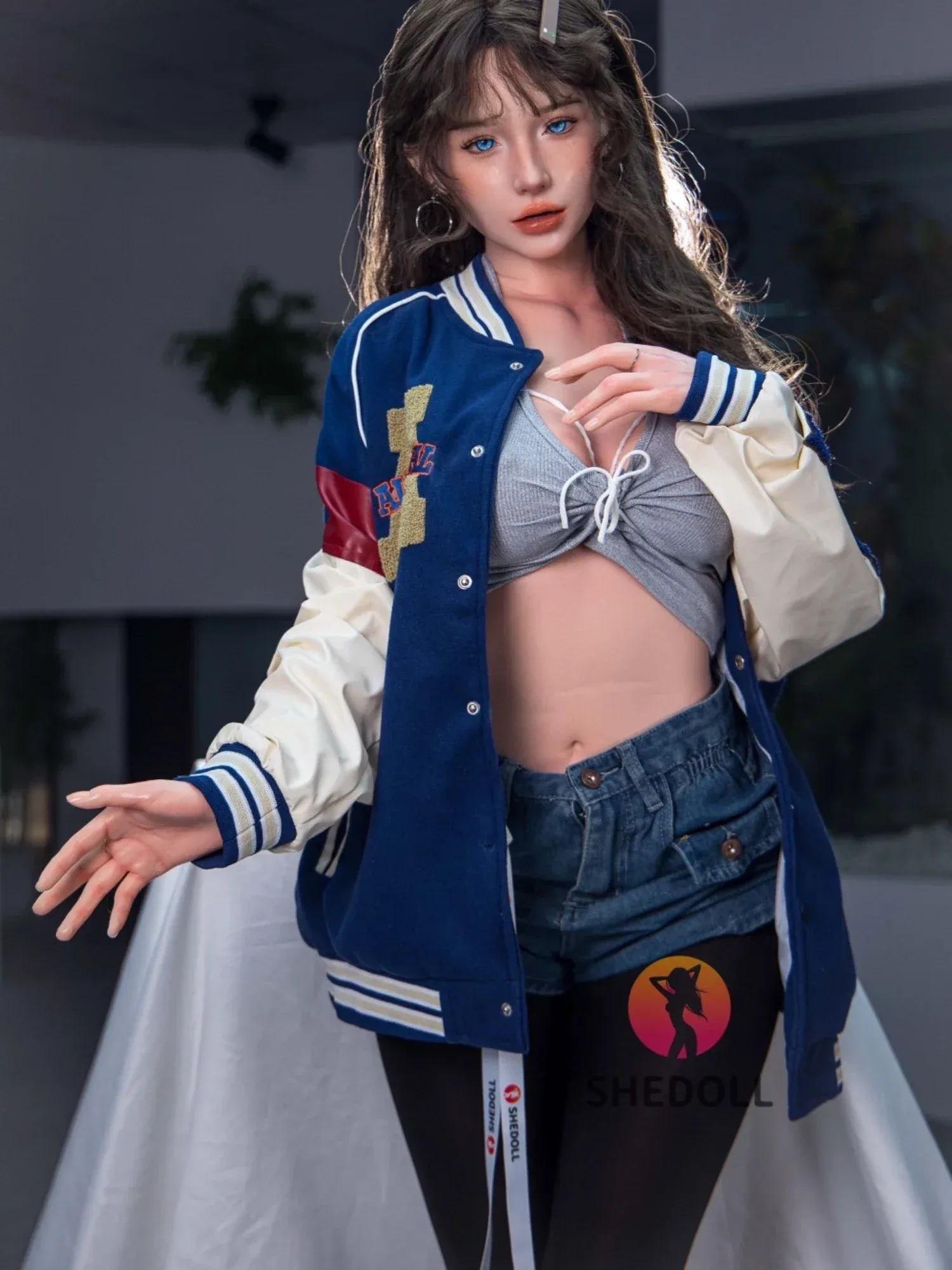 F6038—165cm\/5ft4-56kg E Cup Asian Silicone Sex Doll | SHEDOLL view 4