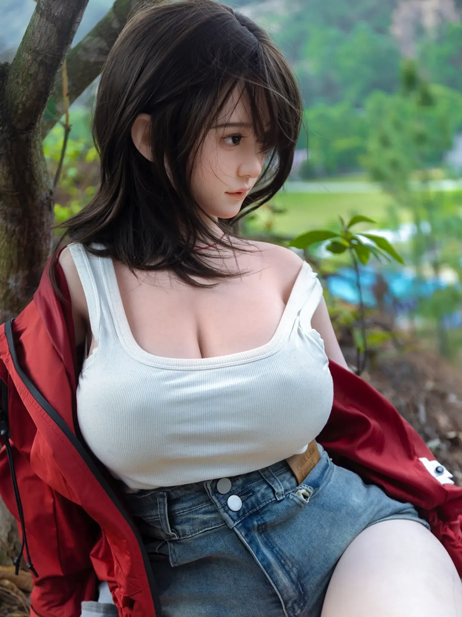 F5743—164cm\/5ft4-30kg G Cup Silicone Asian Chinese Huge Boobs Sex Doll  | Firefly Diary view 3