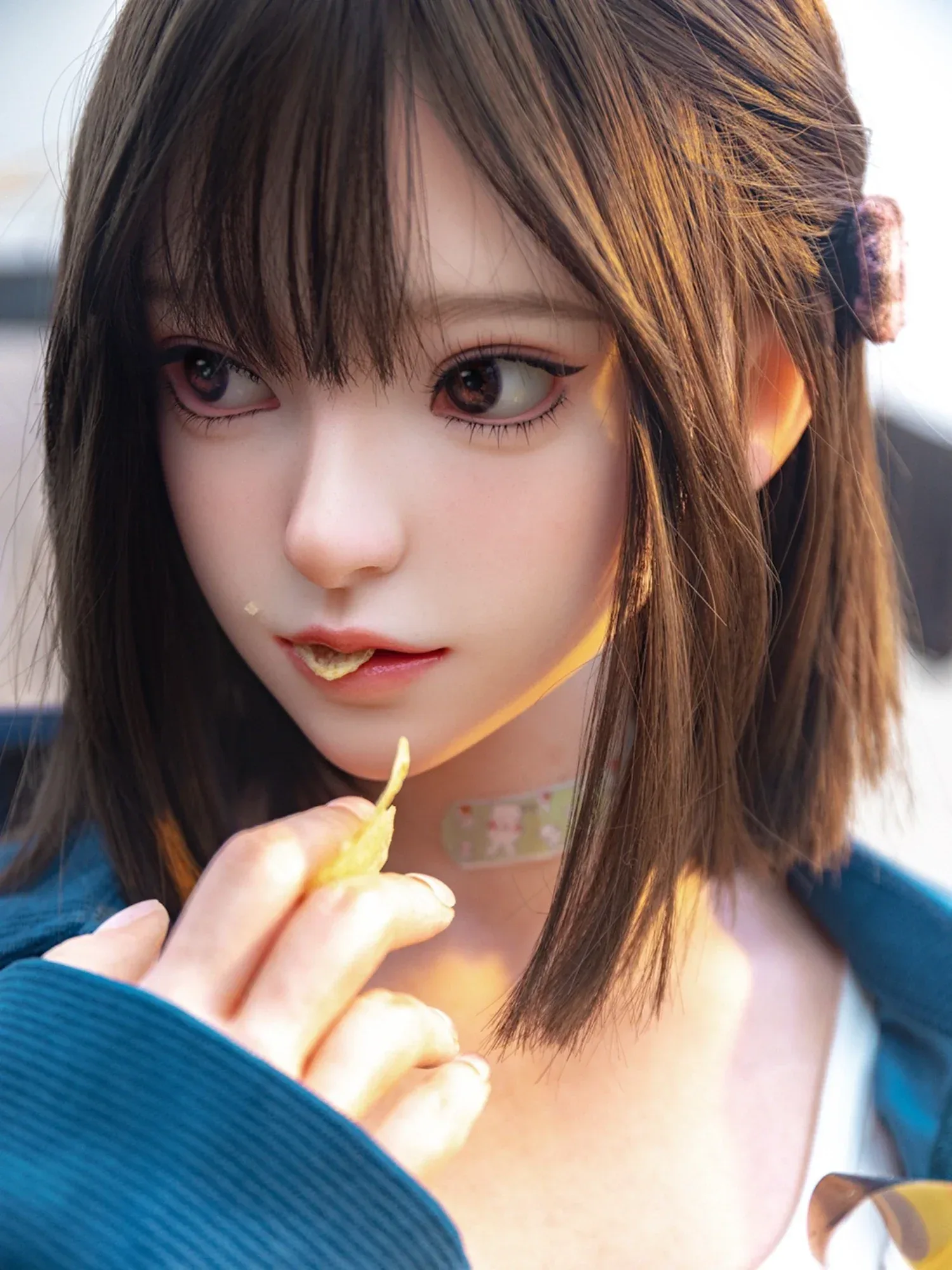 F5735—151cm\/4ft9-37.5kg\/82.7lbs A Cup Silicone Asian Chinese Sex Doll  | Firefly Diary view 8