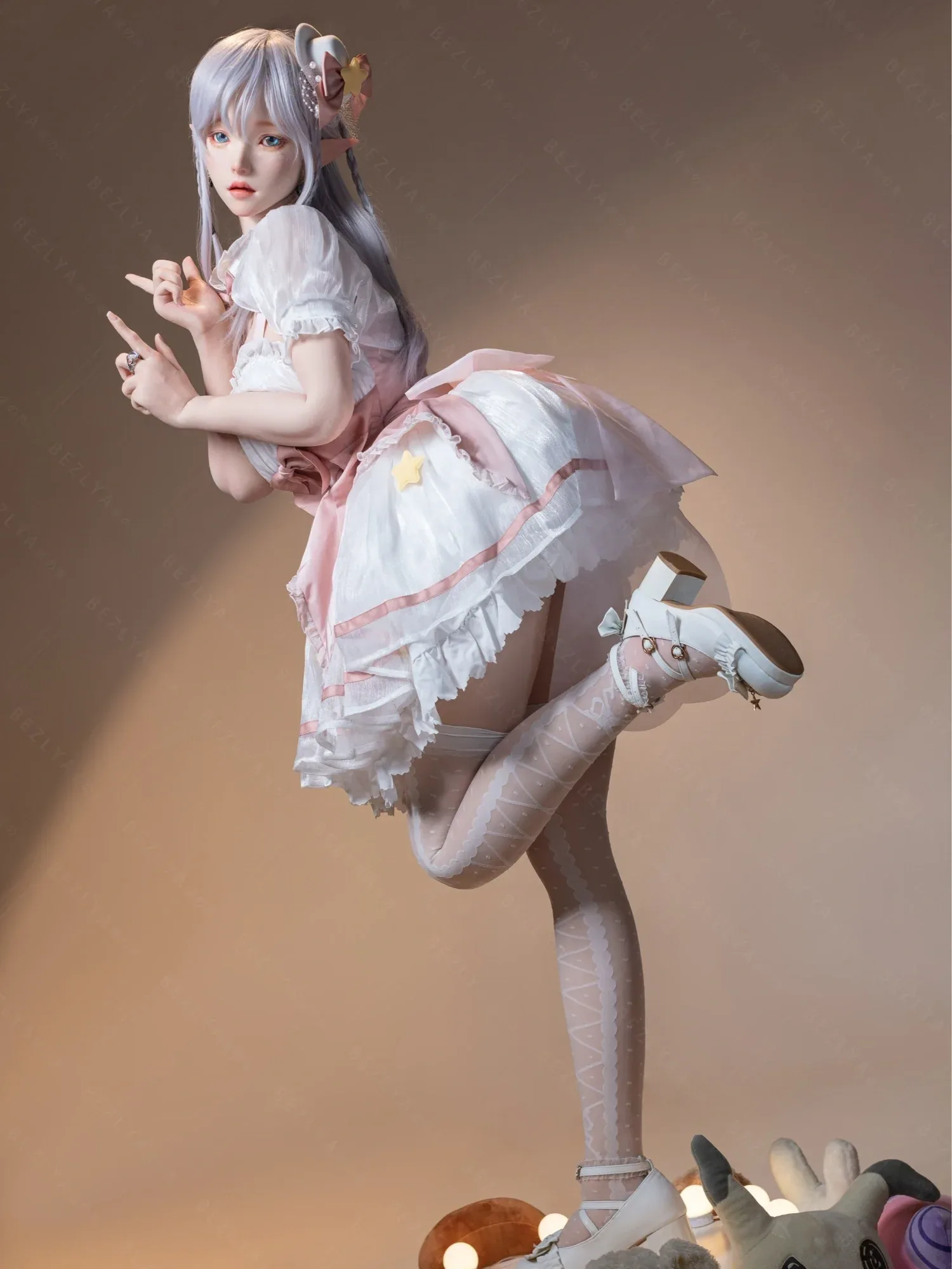F7155-155Mcm(5.1ft)-38kg 2.2cf E Cup Mini ROS Silicone Asian Anime celebrity Sex Doll|AITIA Doll view 7
