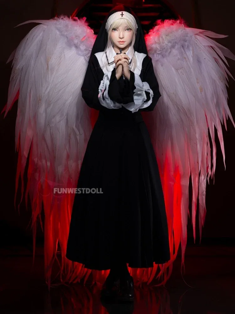 F2534-159cm(5.2ft)-34kg A Cup Halloween ROS Realistic Silicone Sex Doll | Fun West Doll view 5