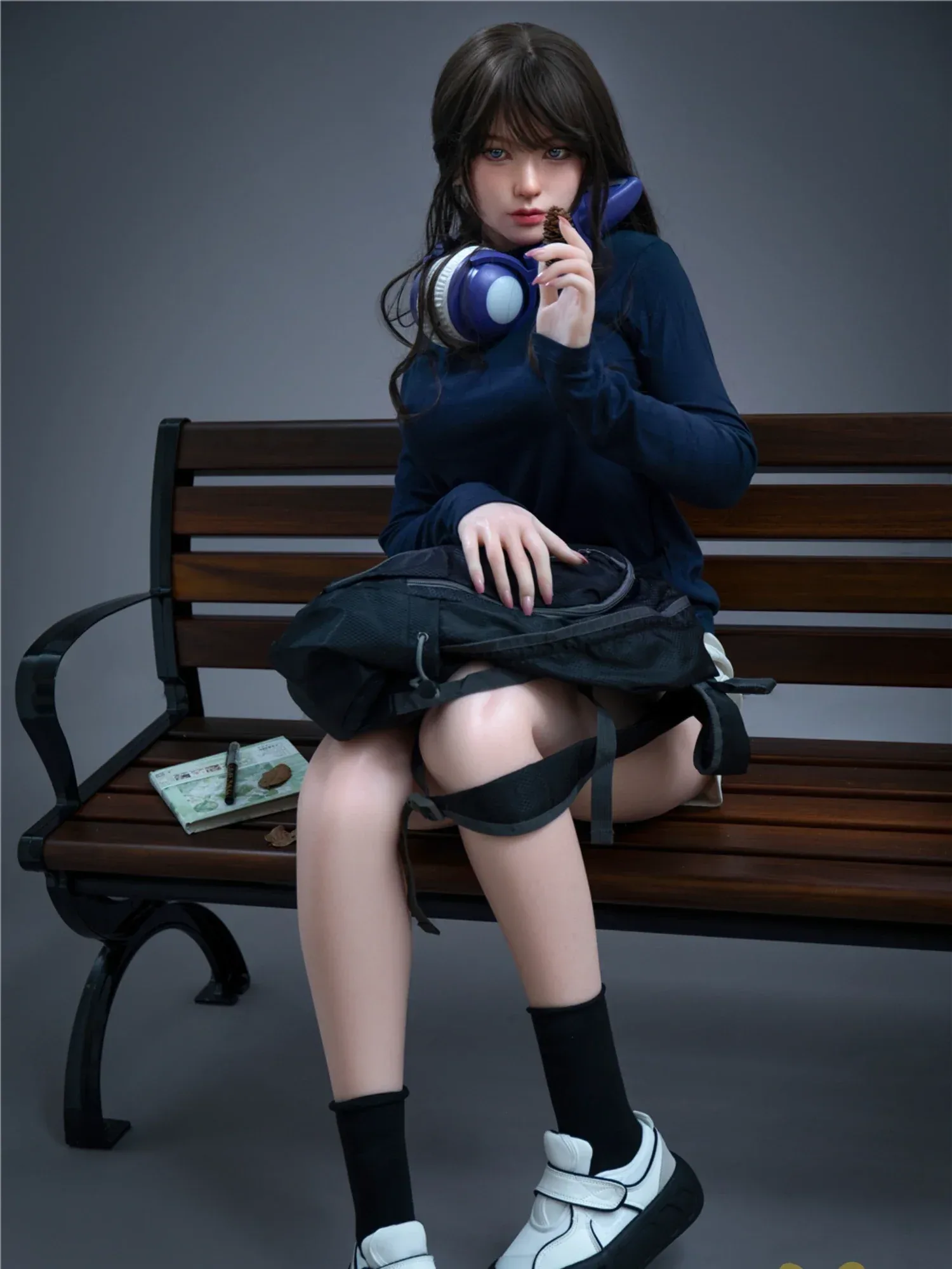 F1276-166cm-37.5kg D Cup Misa Asian Silicone Realistic Teen Sex Doll [IN STOCK USA]｜Irontech Doll view 7