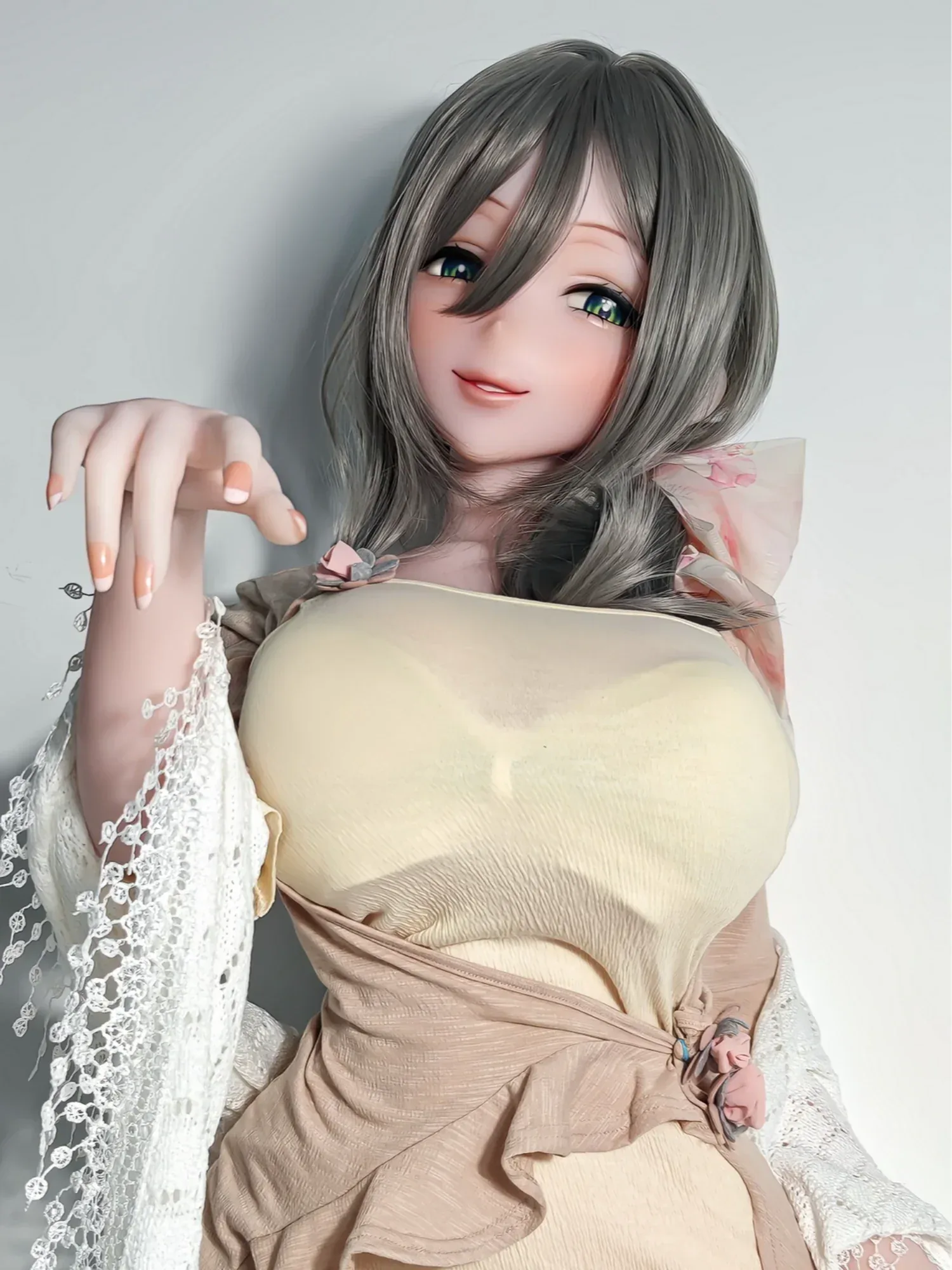 F9320-163cm\/5ft4-39kg Silicone Anime sex doll buy | Elsa Babe view 8