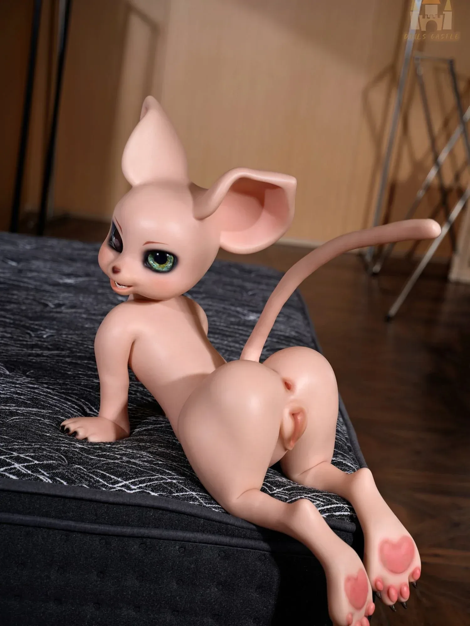 F9361-19.5kg Silicone Fur Fapdolls Cream Mouse Life Like Mini Hentai Sex Doll｜Doll Castle view 2