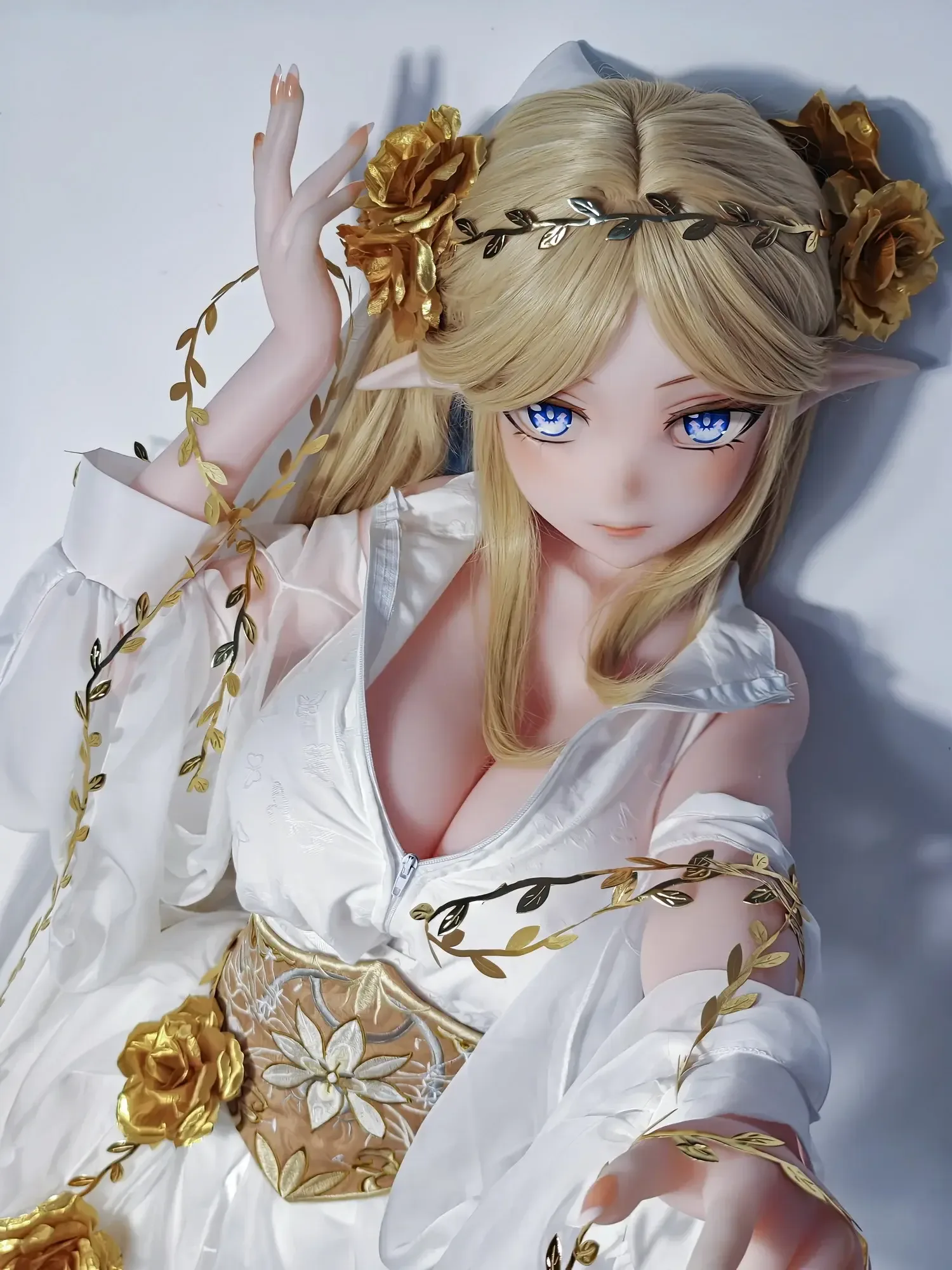 F9265-150cm\/5ft-27.5kg Silicone Head Anime life size sex dolls | Elsa Babe view 2