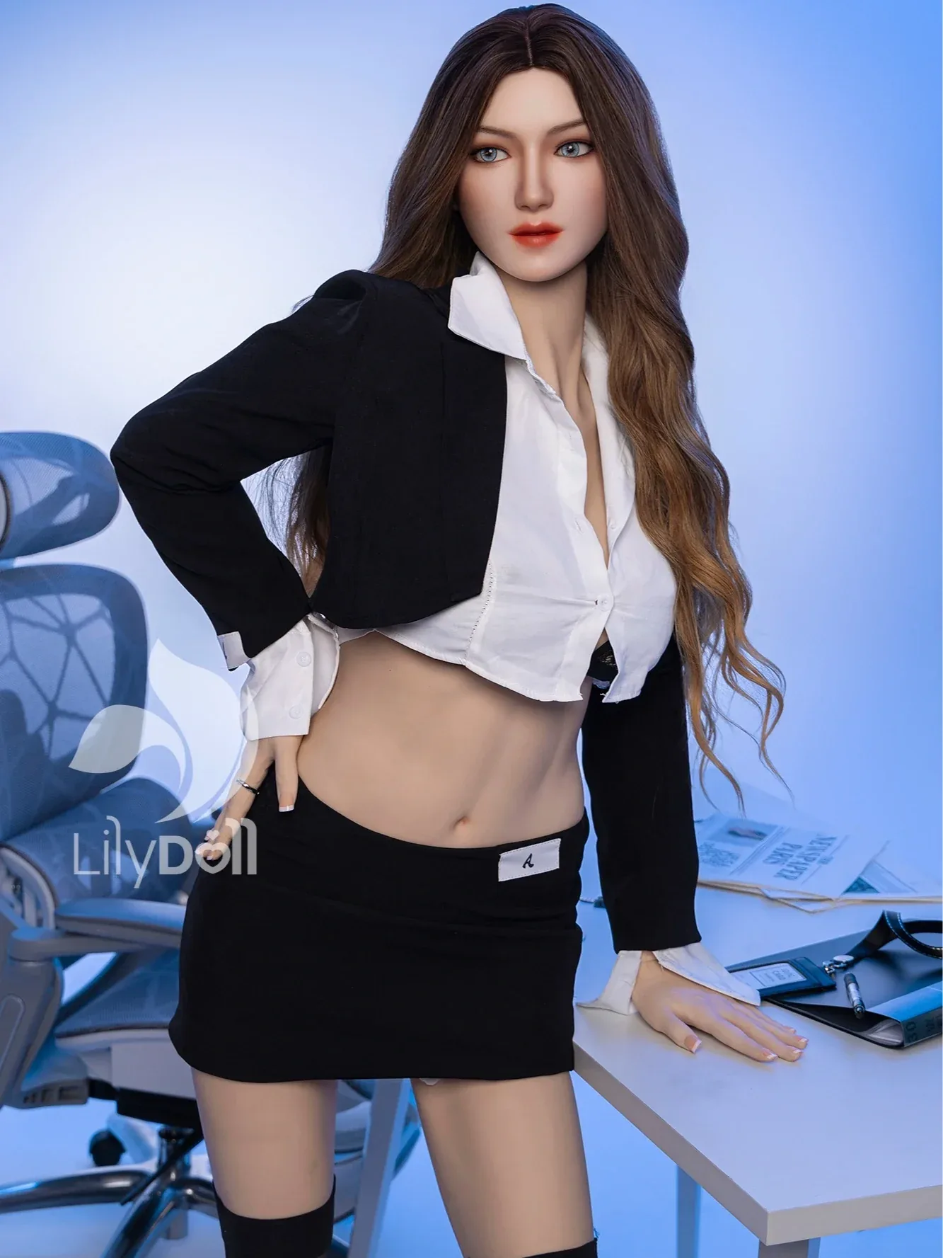 F7549—168cm\/5ft5-41kg F Cup TPE Body + Silicone Head Sex Doll | LilyDoll view 6