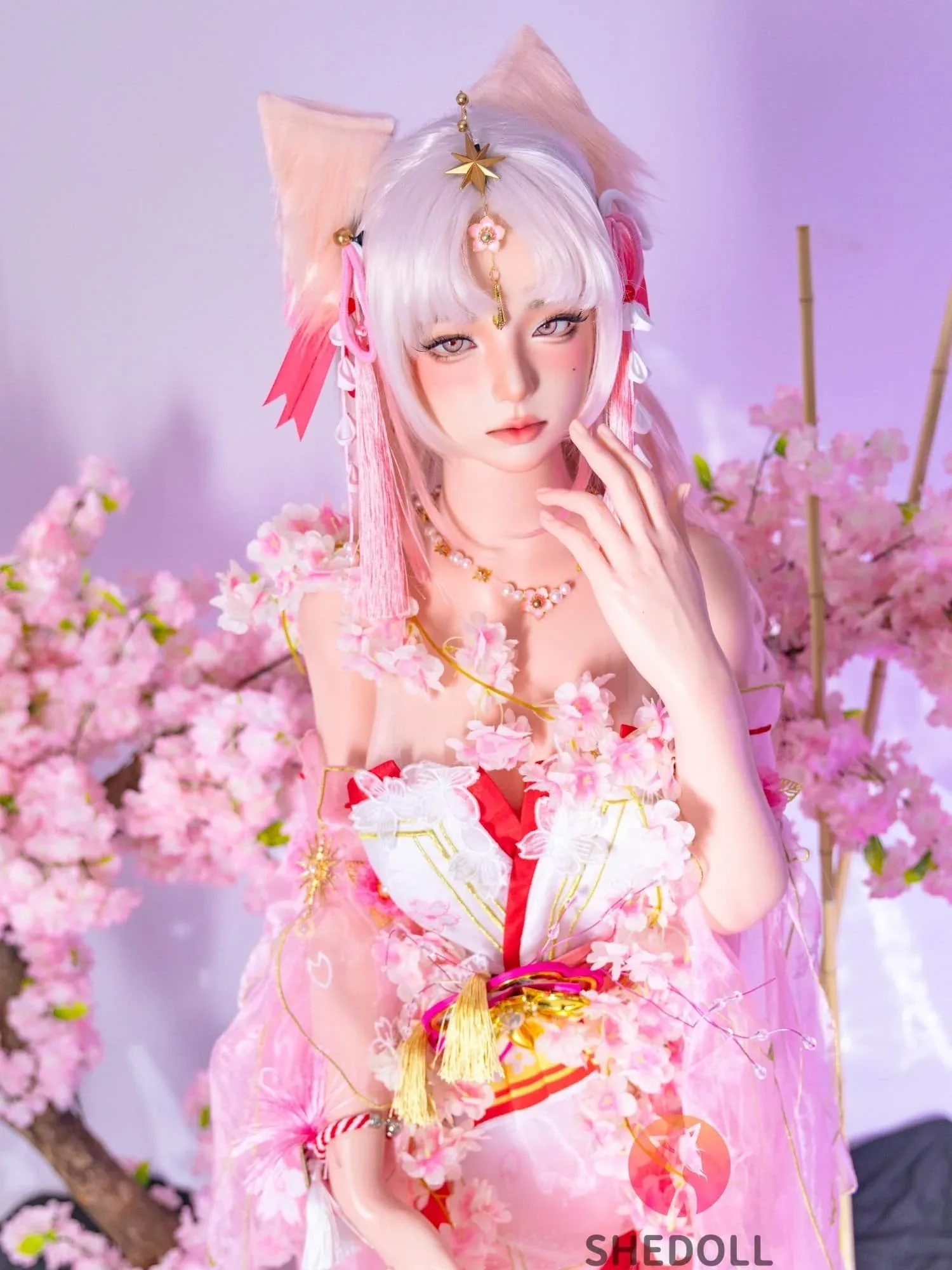 F6058—168cm\/5ft5-47kg D Cup Asian ROS Silicone Sex Doll | SHEDOLL view 4
