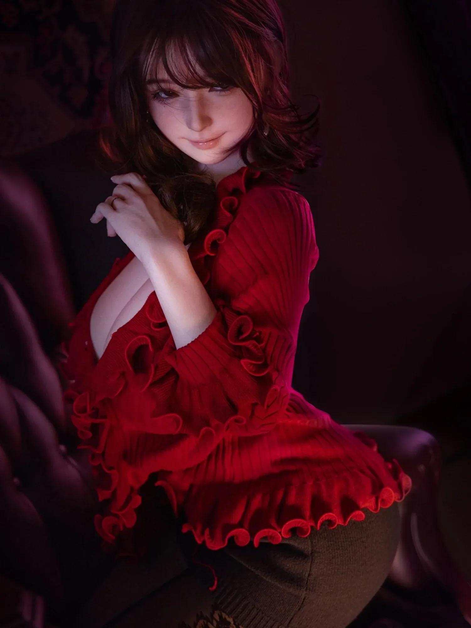 F6299—160cm\/5ft3-31.2kg E Cup Silicone Japanese Sex Doll Large Breasts | Firefly Diary Max view 8