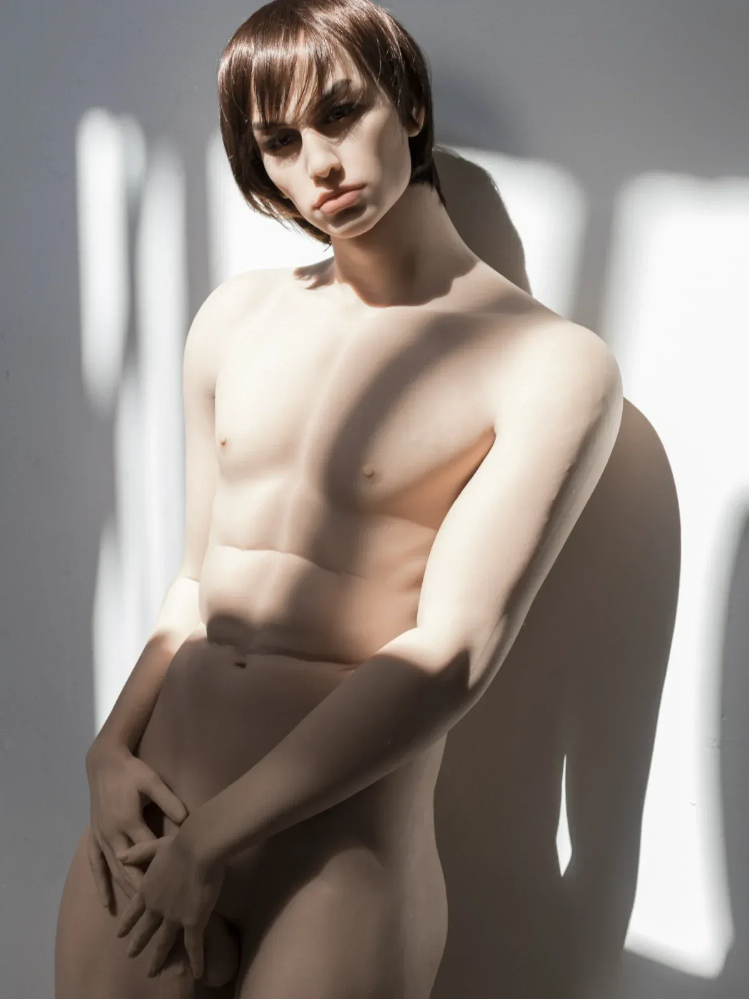 F4585-175cm(5ft8)-57kg Lifesize TPE Femboy Sex Doll - WM doll view 9