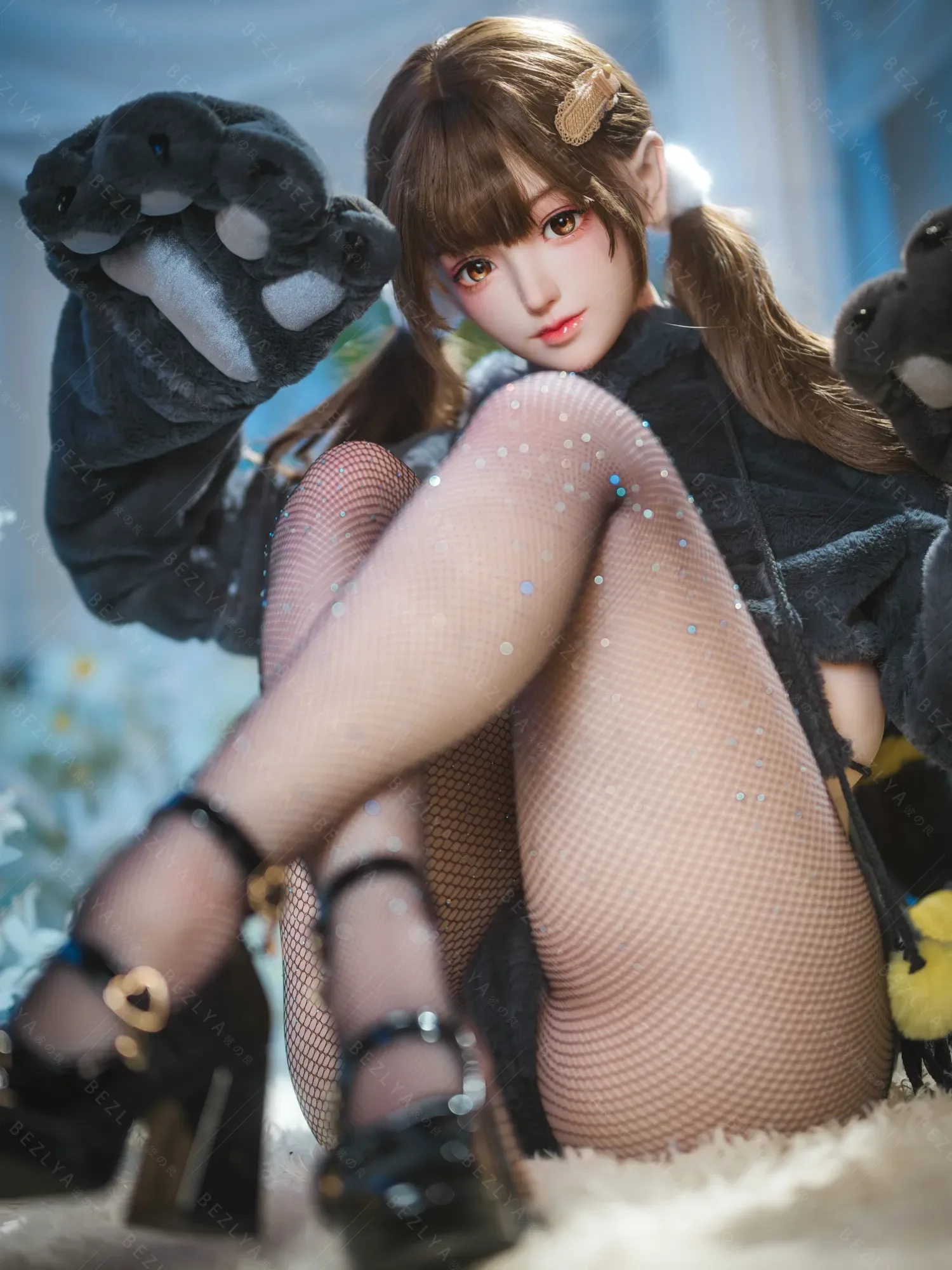 F4699-155Mcm(5.1ft)-40kg 2.0+ G Cup Mini Silicone Head Asian Chinese Sex Doll|Bezlya Doll view 8