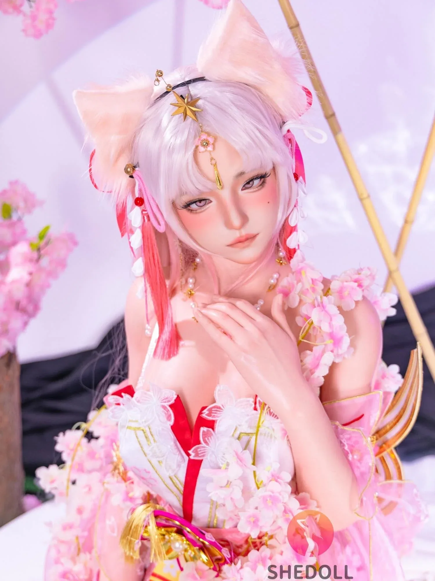 F6058—168cm\/5ft5-47kg D Cup Asian ROS Silicone Sex Doll | SHEDOLL view 9