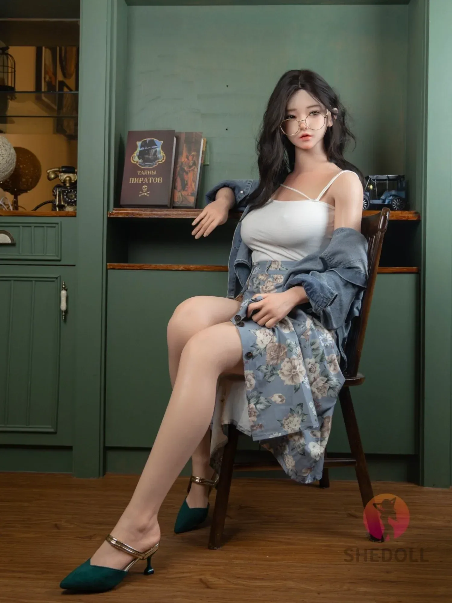 F6081—165cm\/5ft4-56kg E Cup Asian ROS Real Skin Texture Silicone Sex Doll | SHEDOLL view 6