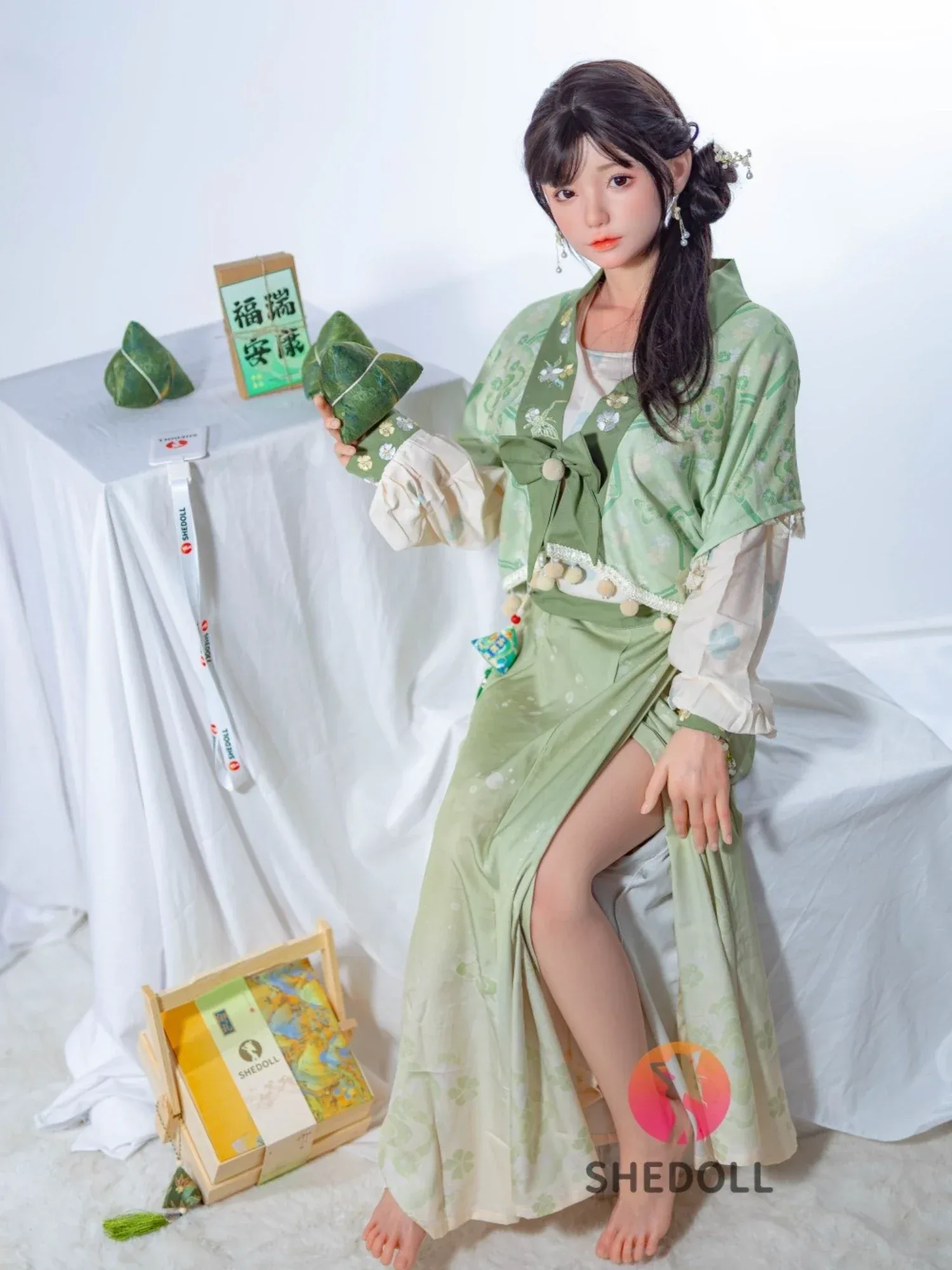 F6008—158cm\/5ft2-47kg C Cup Asian ROS Silicone Sex Doll | SHEDOLL view 2