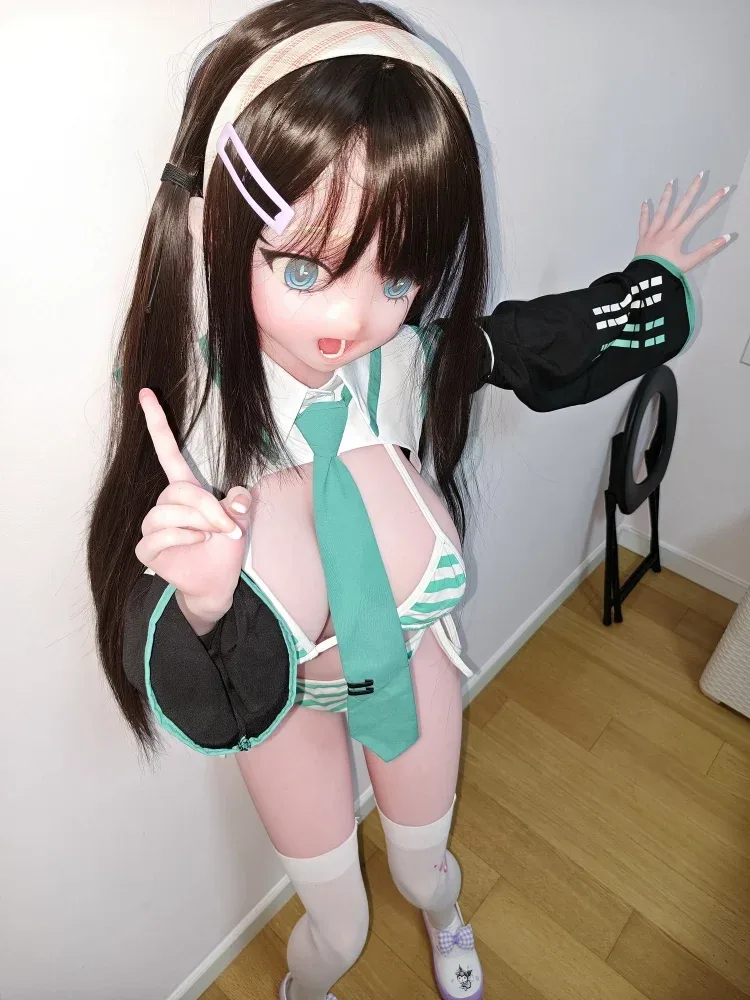 F5568-150cm\/5ft-27.5kg Japanese Anime Silicone Sex Doll | Elsa Babe view 6