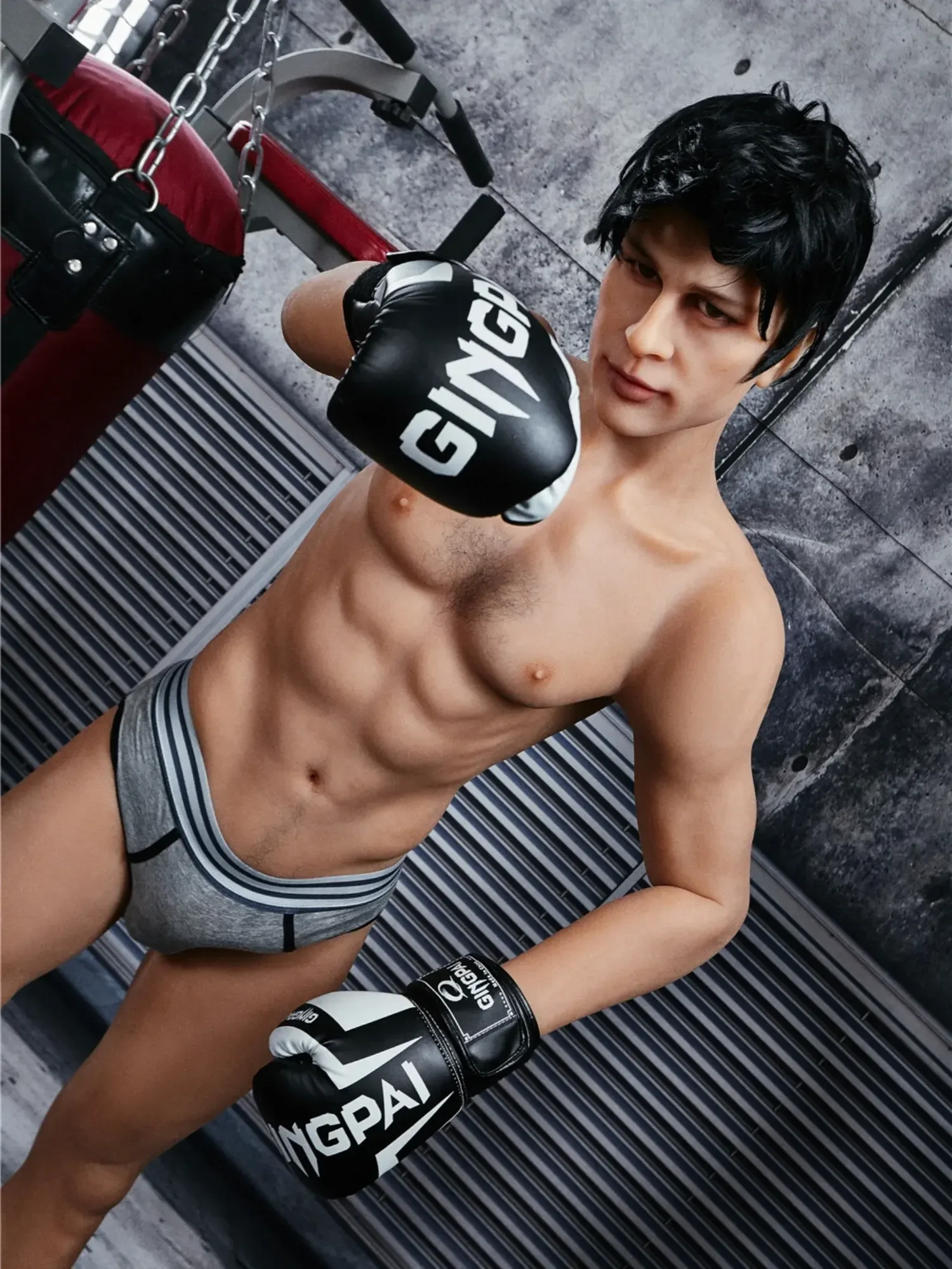 F4580-162cm(5ft3)-49kg Charles TPE Femboy Sex With A Male Sex Doll-Irontech Doll view 2