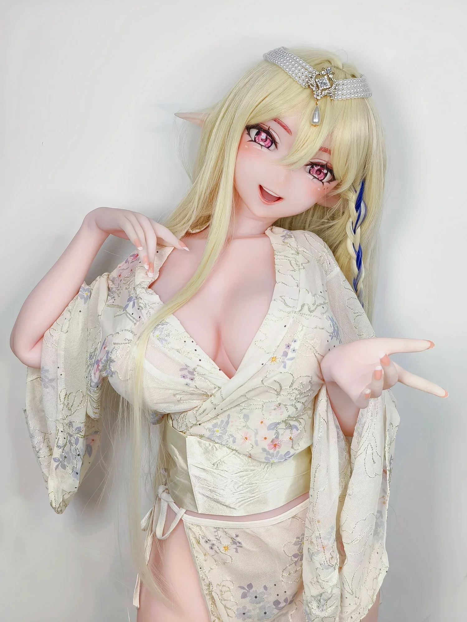 F9252-150cm\/5ft-27.5kg Silicone Head Anime life size sex doll | Elsa Babe view 8