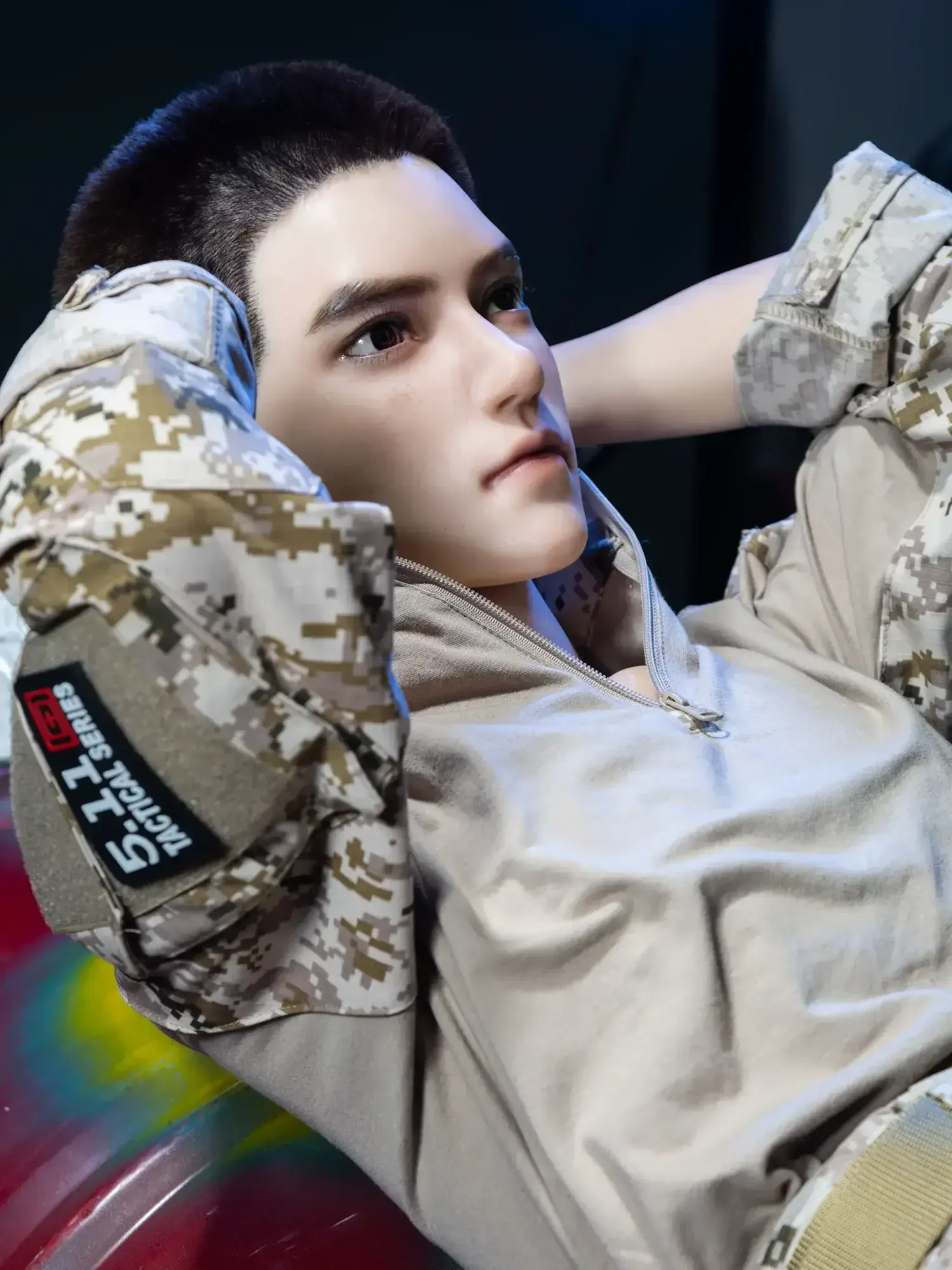 F4611-165cm\/5ft5-36.5kg Femboy Sex Dolls Realistic Silione Male - Qita doll view 7