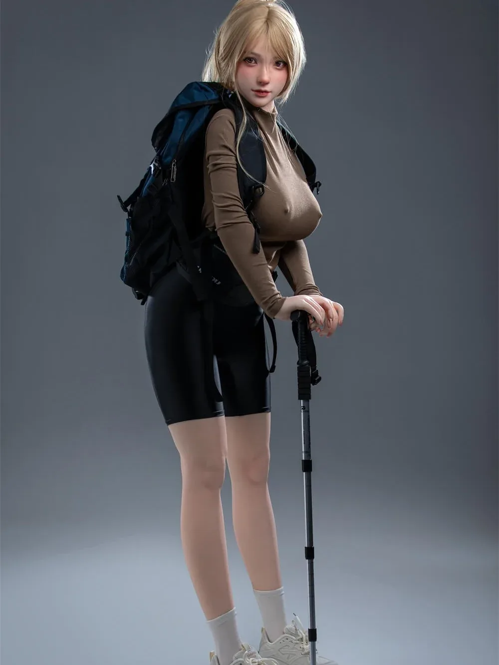F1325-165cm 5ft4 F Cup Kitty Big Boobs Silicone Sex Doll｜Irontech Doll view 9