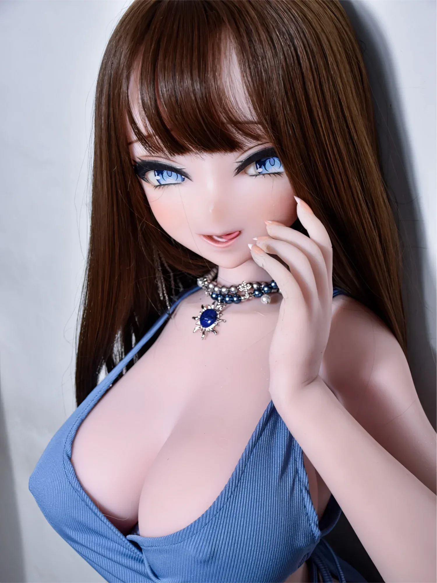 F9370-150cm\/5ft 27.5kg Anime Full Size Sex Doll Silicone Head | Elsa Babe view 7