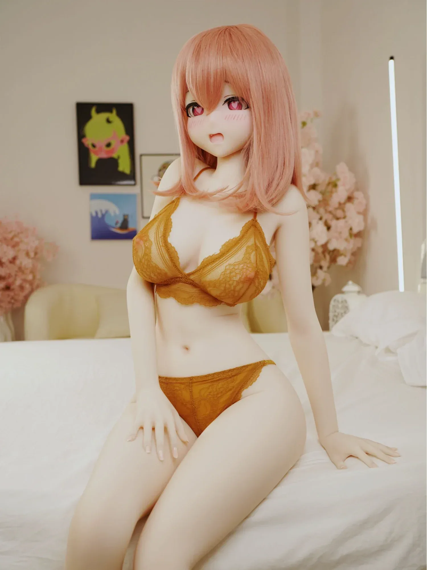F5720-150cm(4ft9)-29kg Yui F Cup S-TPE Animes Gel filled Hentai Sex Doll | IROKEBIJIN Doll view 9