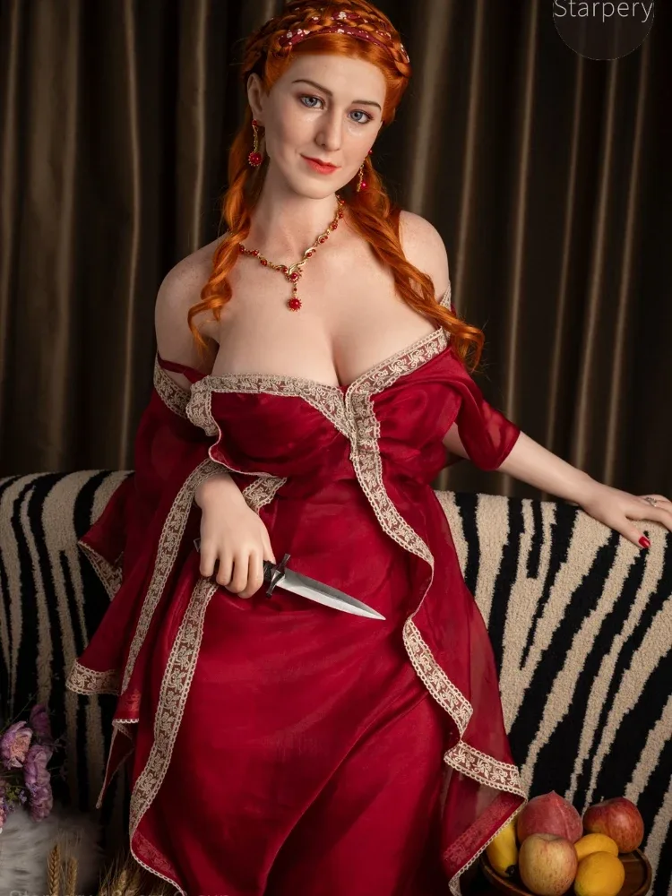 F2360-165cm\/5ft5 G Cup Lucretia Realistic Silicone Sex Doll | Starpery Doll
