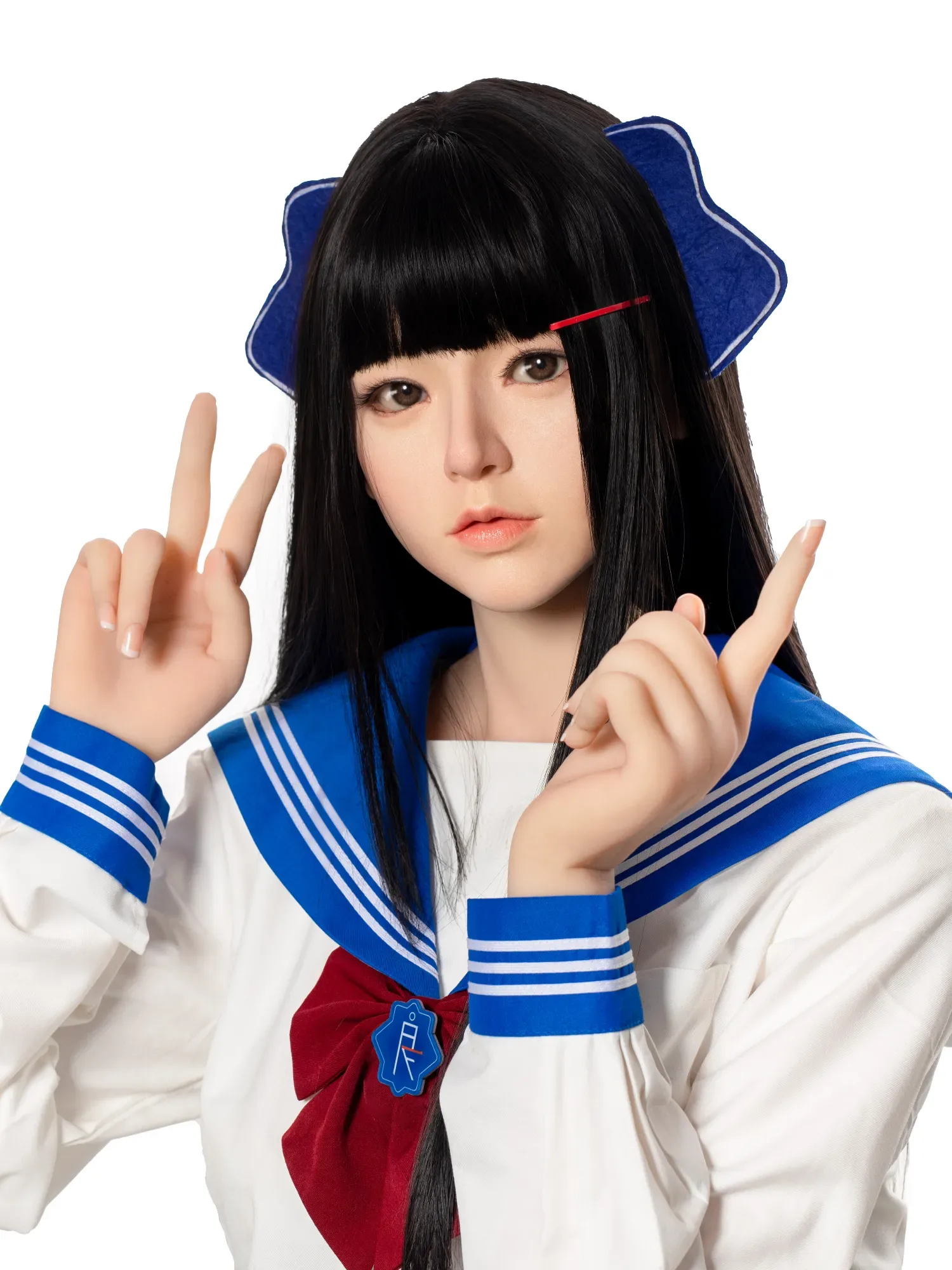 F4701-163cm(5.4ft)-40kg 2.0 G Cup Mini Asian Chinese Silicone Head Sex Doll|Bezlya Doll view 6