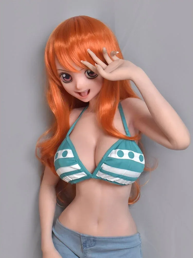 F8038-150cm\/5ft-27.5kg Silicone Japanese Anime Sex Doll – Fantasy-Inspired Look with Big Eyes | Elsa Babe view 10