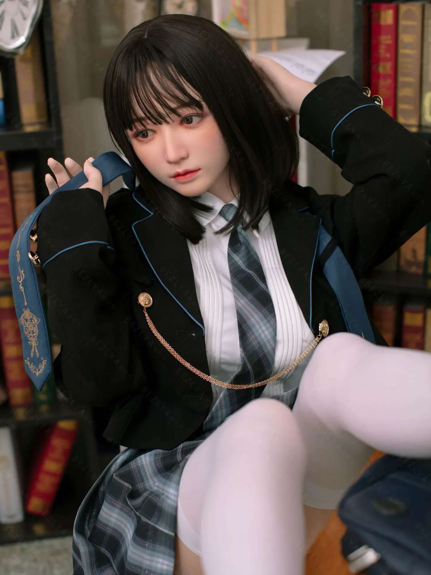F4704-160cm(5.3ft)-34kg 2.1 B Cup Mini Asian Real Chinese Silicone Sex Doll|Bezlya Doll view 12